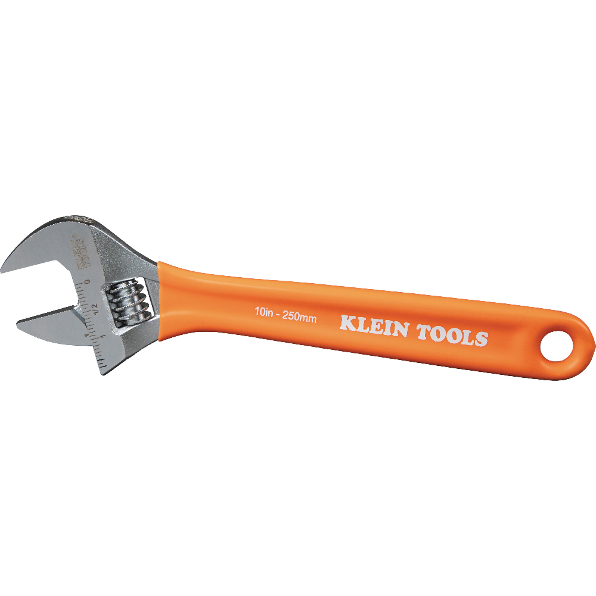 Klein Tools, Extra-Capacity Adjustable Wrench, 10Inch, Pieces (qty.) 1 Tool Length 10 in, Measurement Standard Standard (SAE)/Metric, Model O50710