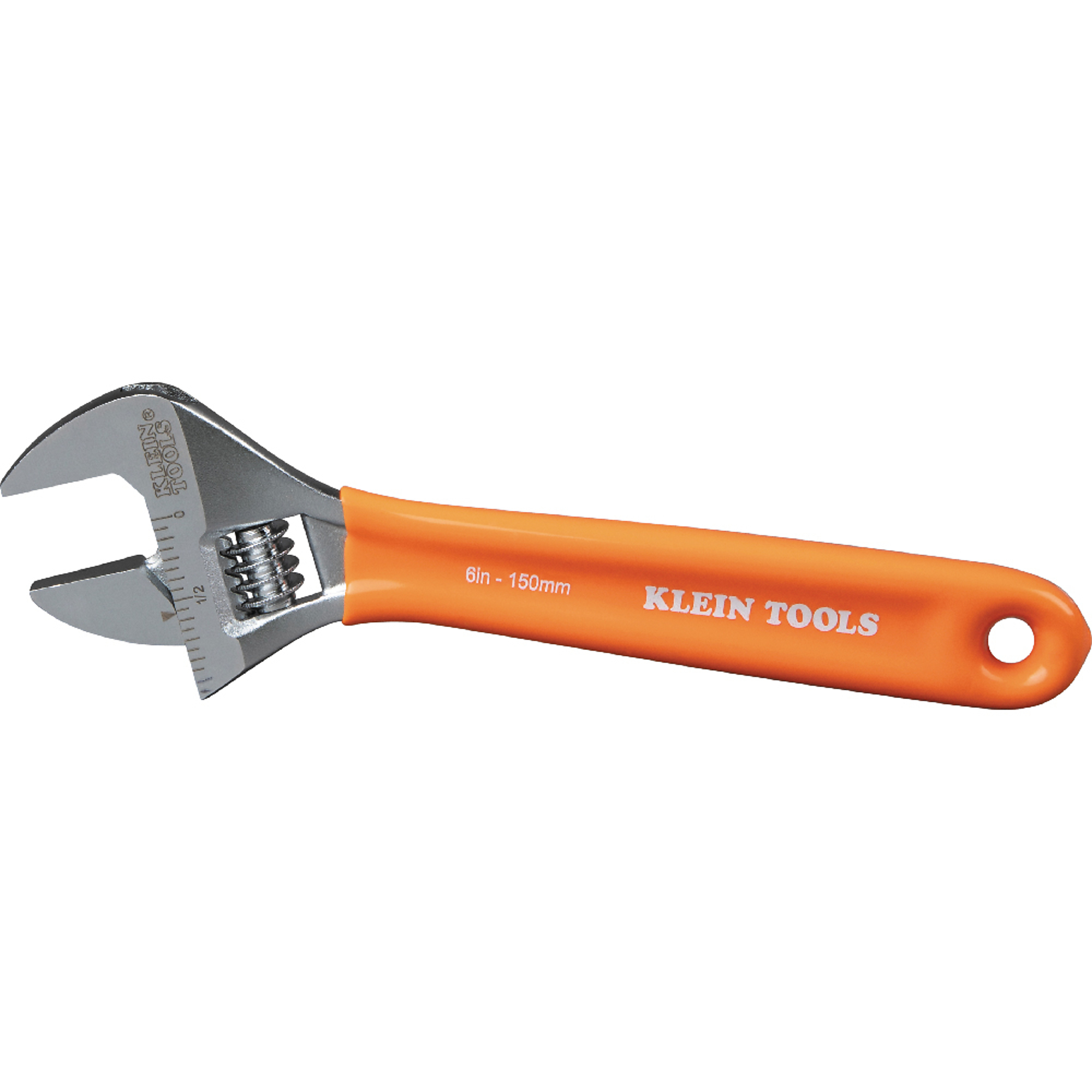 Klein Tools, Extra-Capacity Adjustable Wrench, 6Inch, Pieces (qty.) 1 Tool Length 6 in, Measurement Standard Standard (SAE)/Metric, Model O5076
