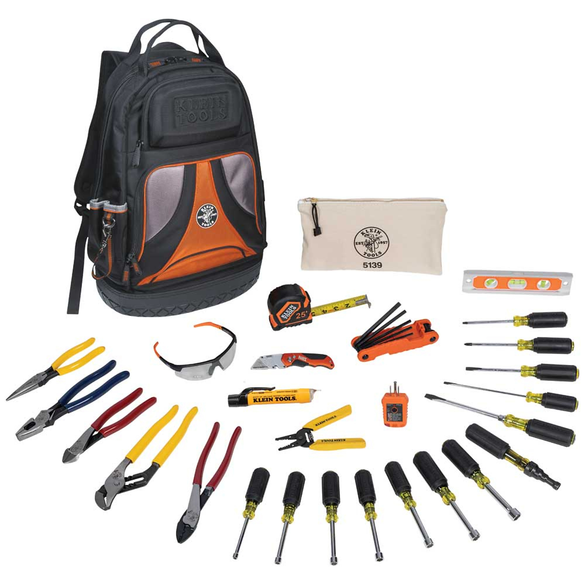 Klein Tools, Tool Kit, 28-Piece, Pieces (qty.) 28 Model 80028