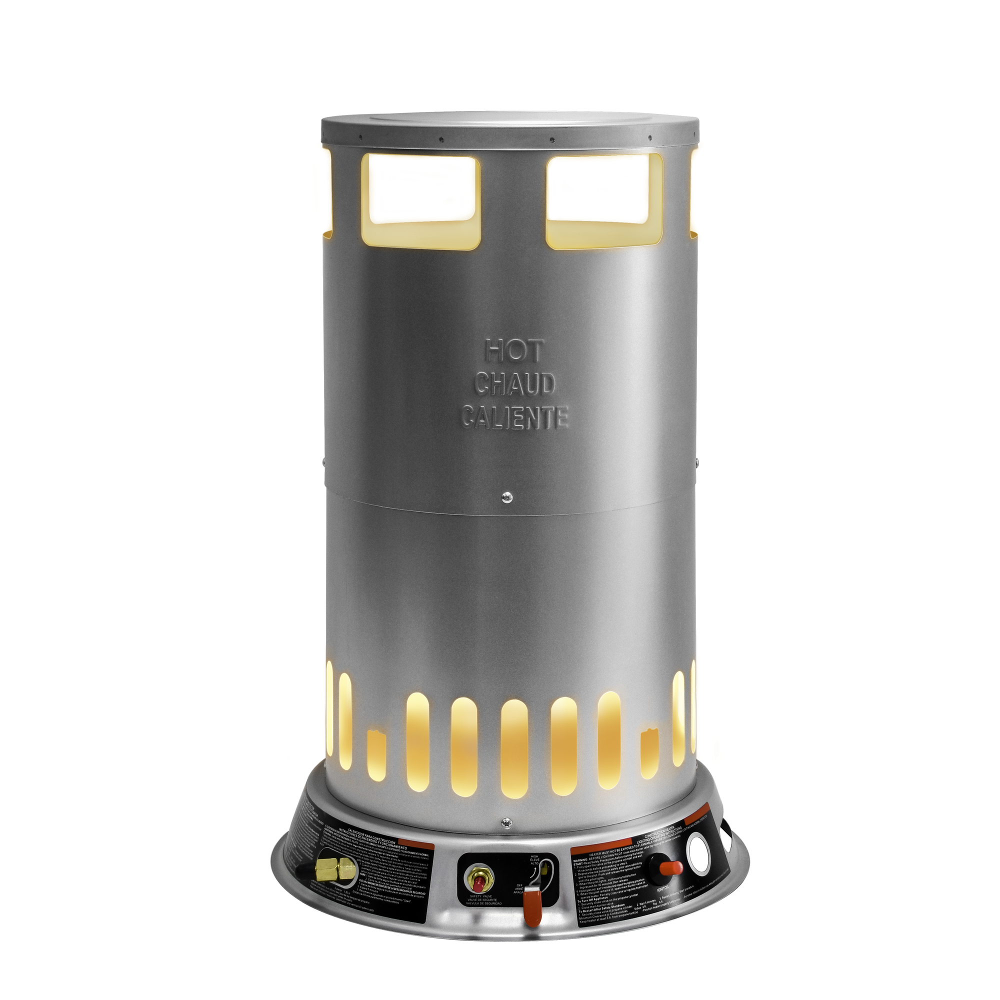 Dyna Glo, 200000-BTU Portable Convection Heater-LP, Fuel Type Propane, Max. Heat Output 200000 Btu/hour, Model RMC-LPC200DG