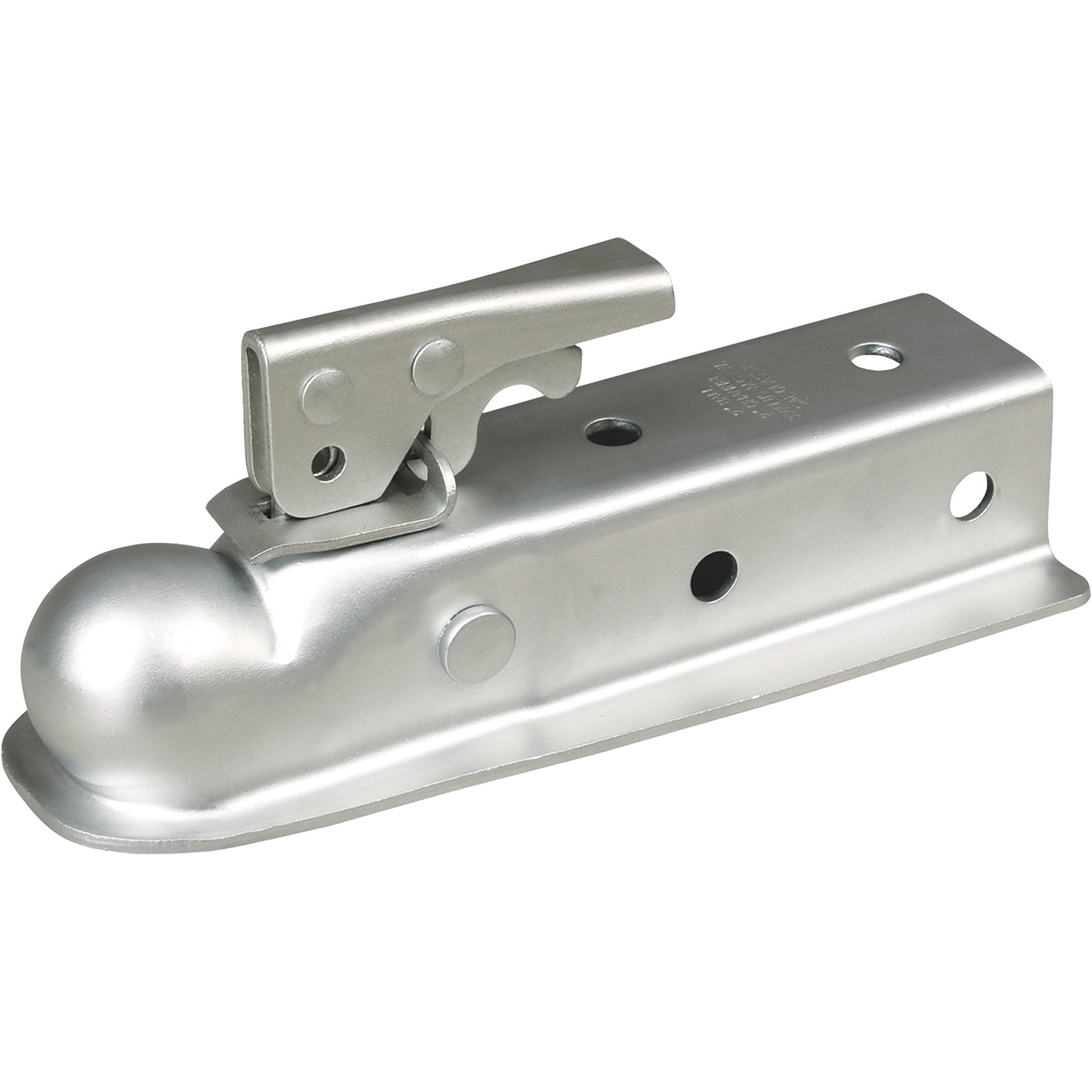 Ultra-Tow Posi-Lock Trailer Coupler, Fits 2Inch Ball, 2Inch Channel, 3500 Lbs. GVW