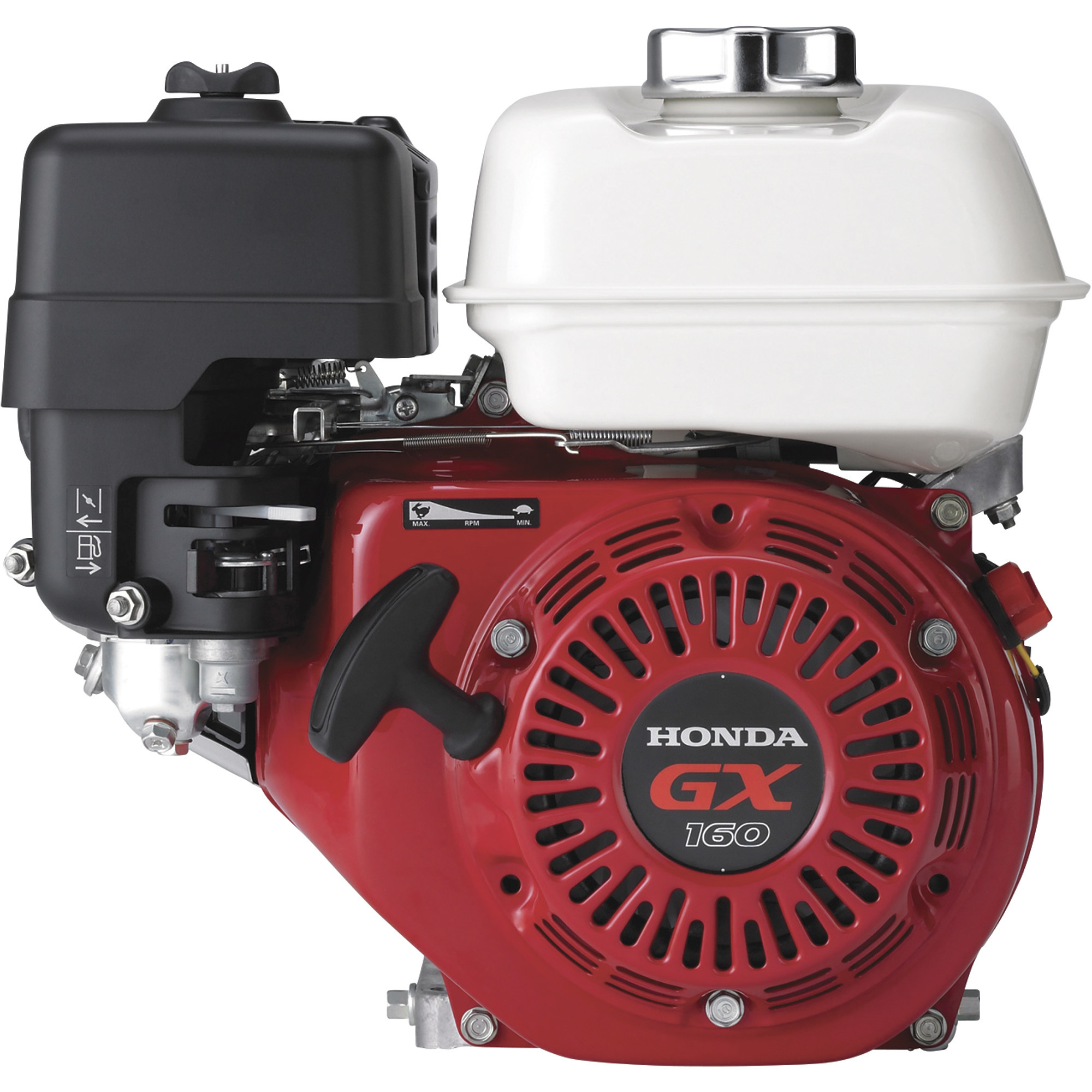 Honda 163cc GX Series Horizontal OHV Engine â 3/4Inch x 2 7/16Inch Shaft, Model GX160UT2QX2