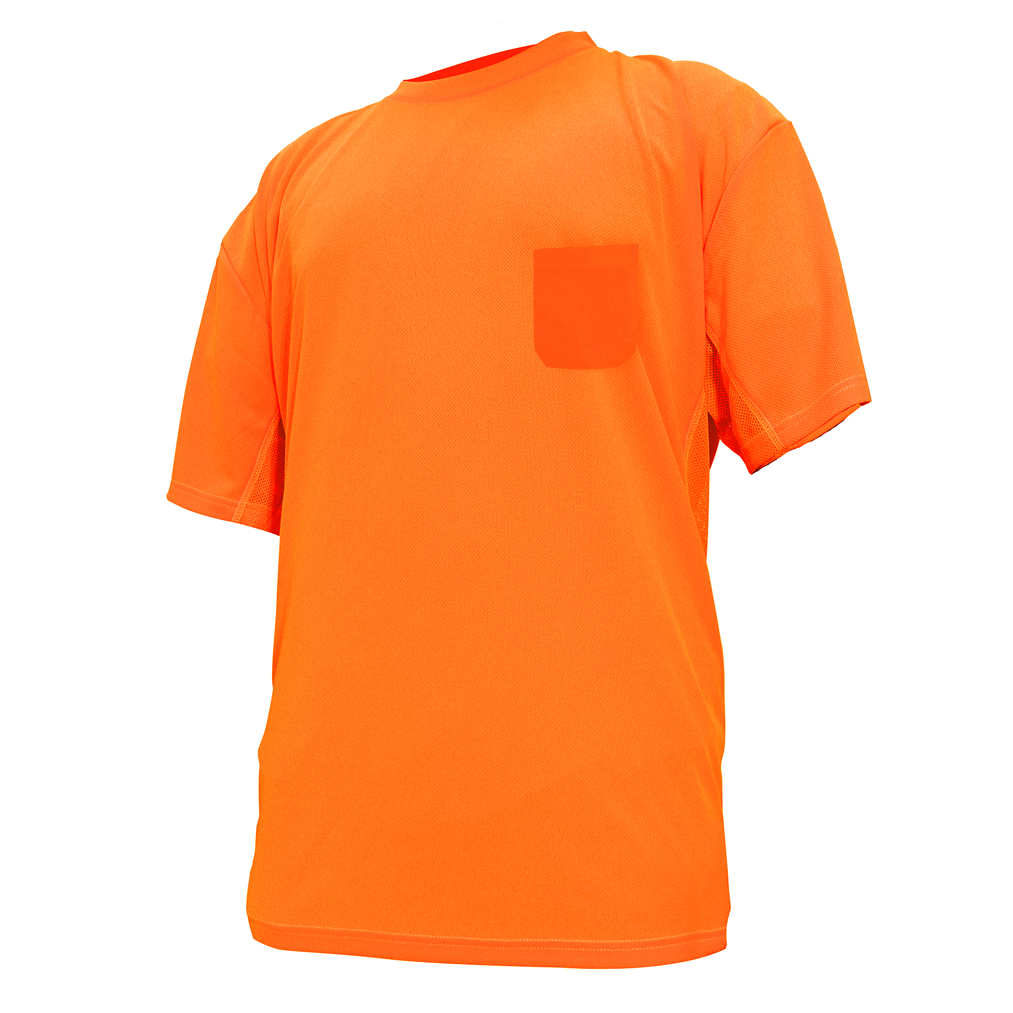 ORANGE HI-VIS SHORT SLEEVE SHIRT 2XL, Size 2XL, Model# - General Electric GS106O2XL