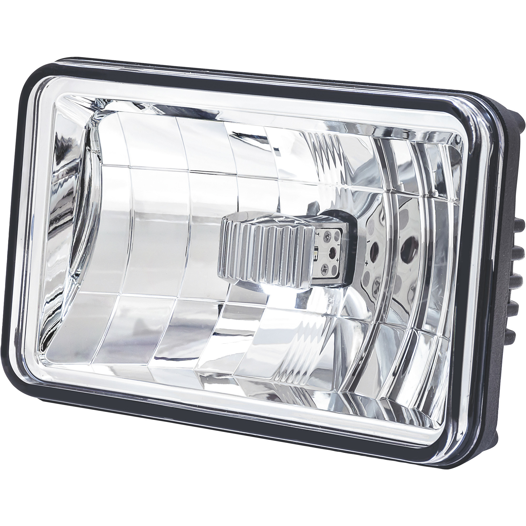 Trux Accessories 6Inch x 4Inch Low Beam LED Standard Semi-Truck Headlight â White, Model TLED-H2