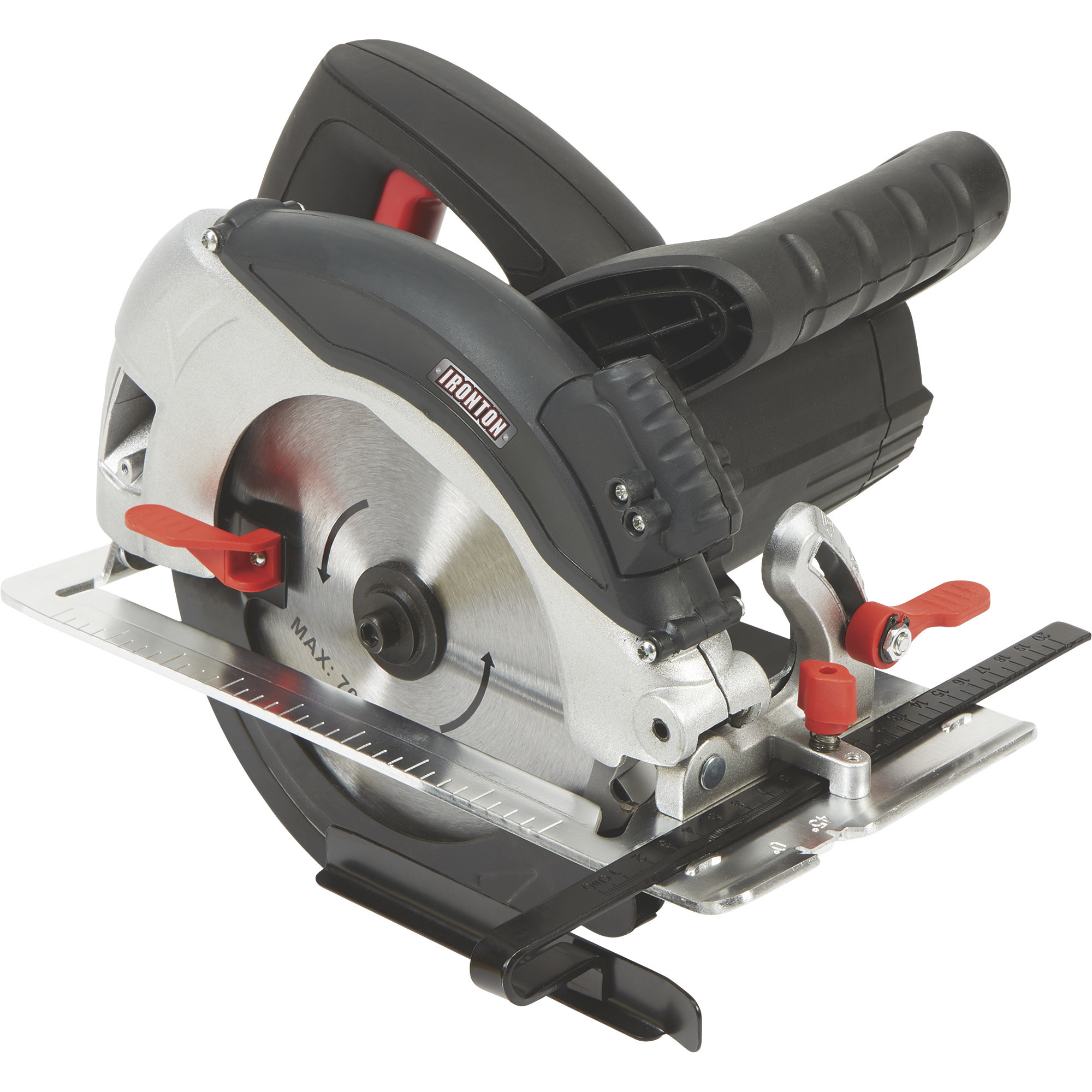 Ironton Circular Saw, 7 1/4Inch, 13 Amp, 110 Volt