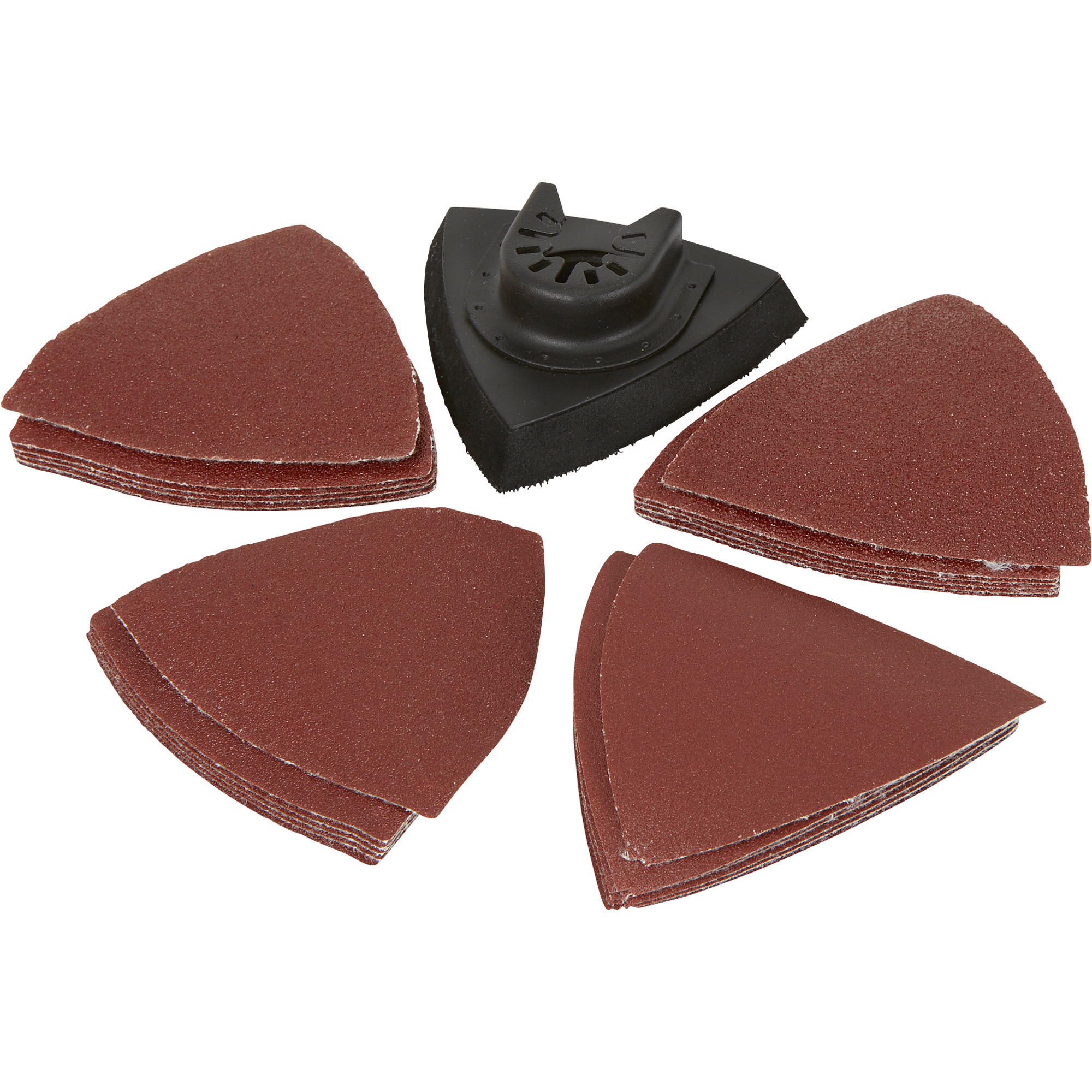 Ironton Replacement Sandpaper Kit for Oscillating Tool, 25-Piece