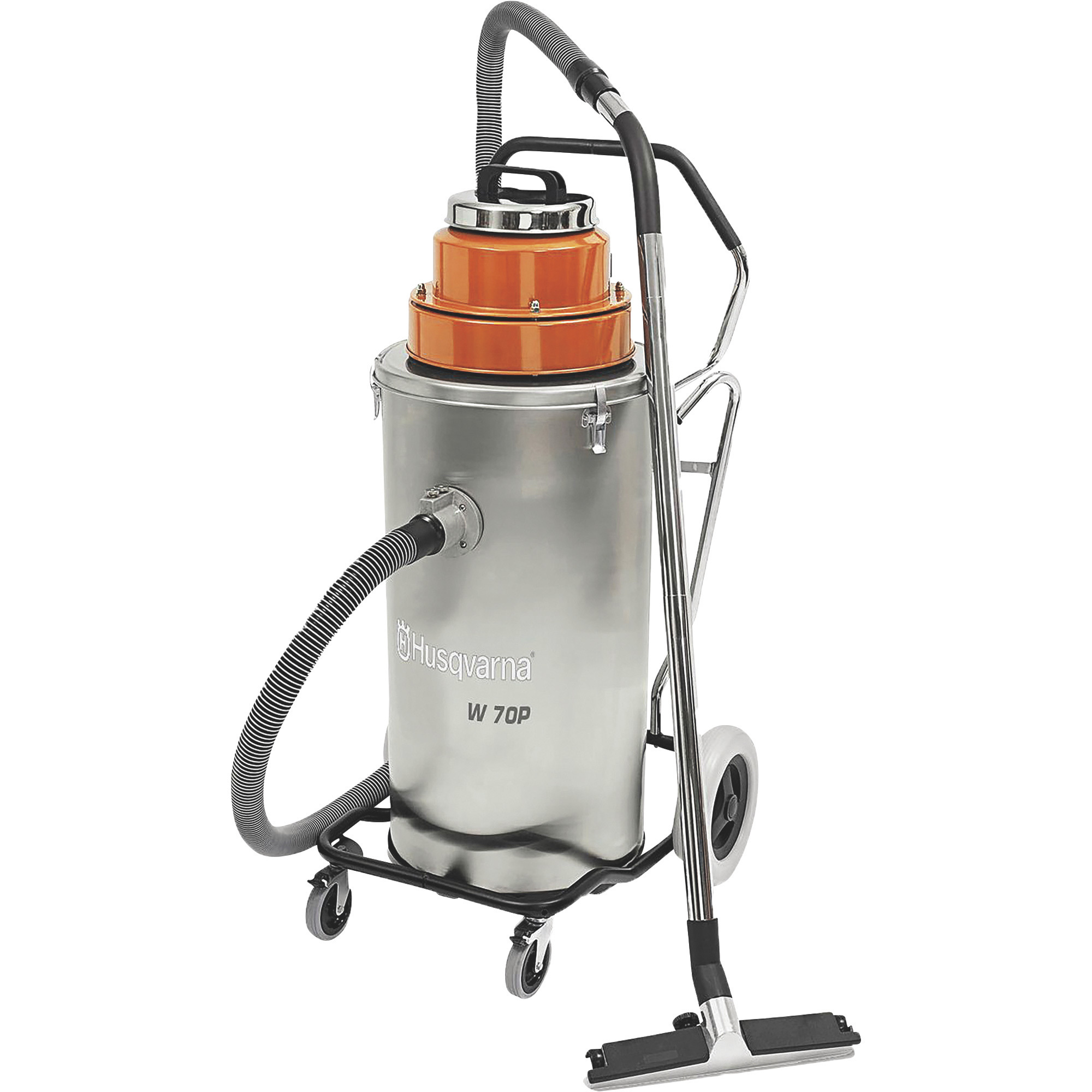 Husqvarna W70P Wet and Slurry Vacuum, 15-Gallon Tank, Model W70P