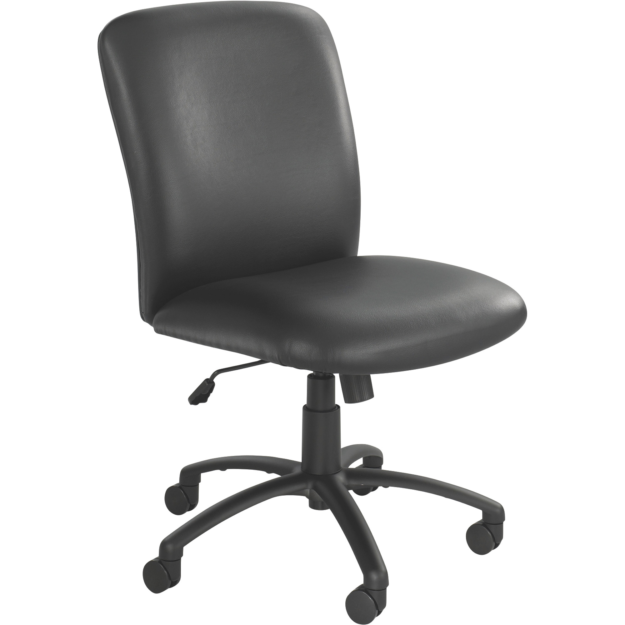 Safco Uber Big and Tall High Back Chair — Black Vinyl, Model 3490BV -  SAFCO Products