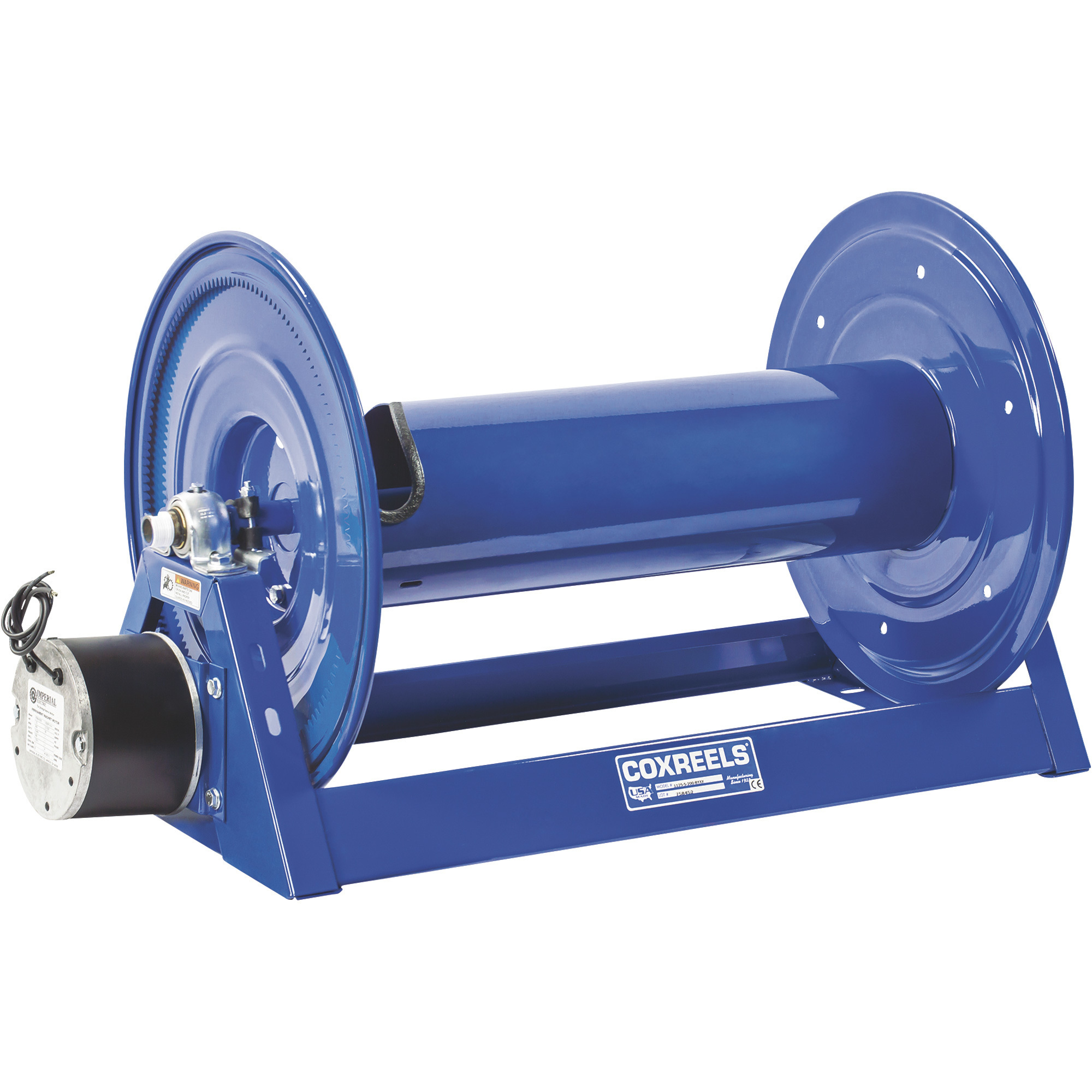 Coxreels Storage Large Capacity Storage Motorized Hose Reel, Model 1125-5-200-E-BYXX