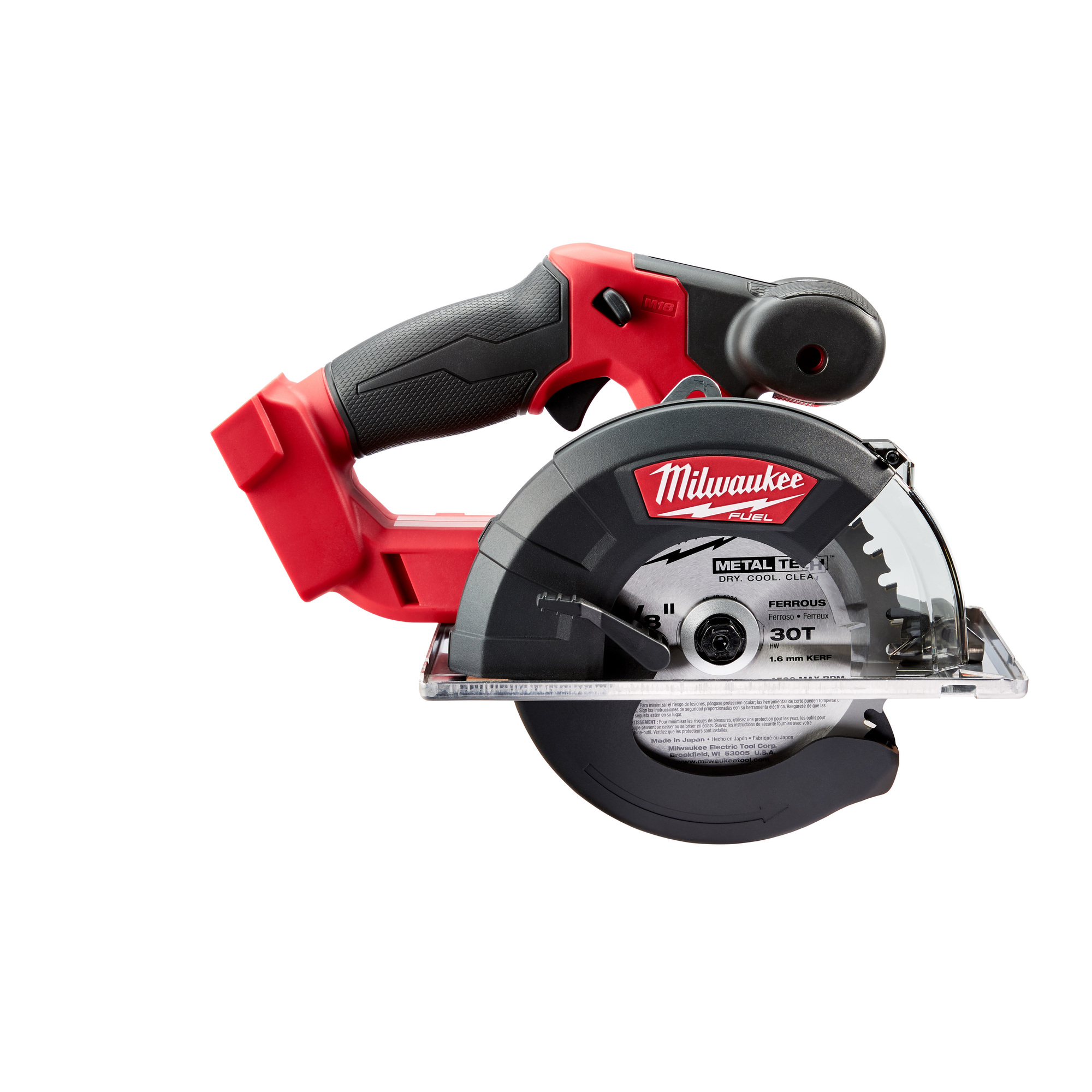 Milwaukee M18 FUEL Cordless Metal Cutting Circular Saw, Tool Only, 5 3/8Inch-5 7/8Inch Diameter Blade, Model 2782-20