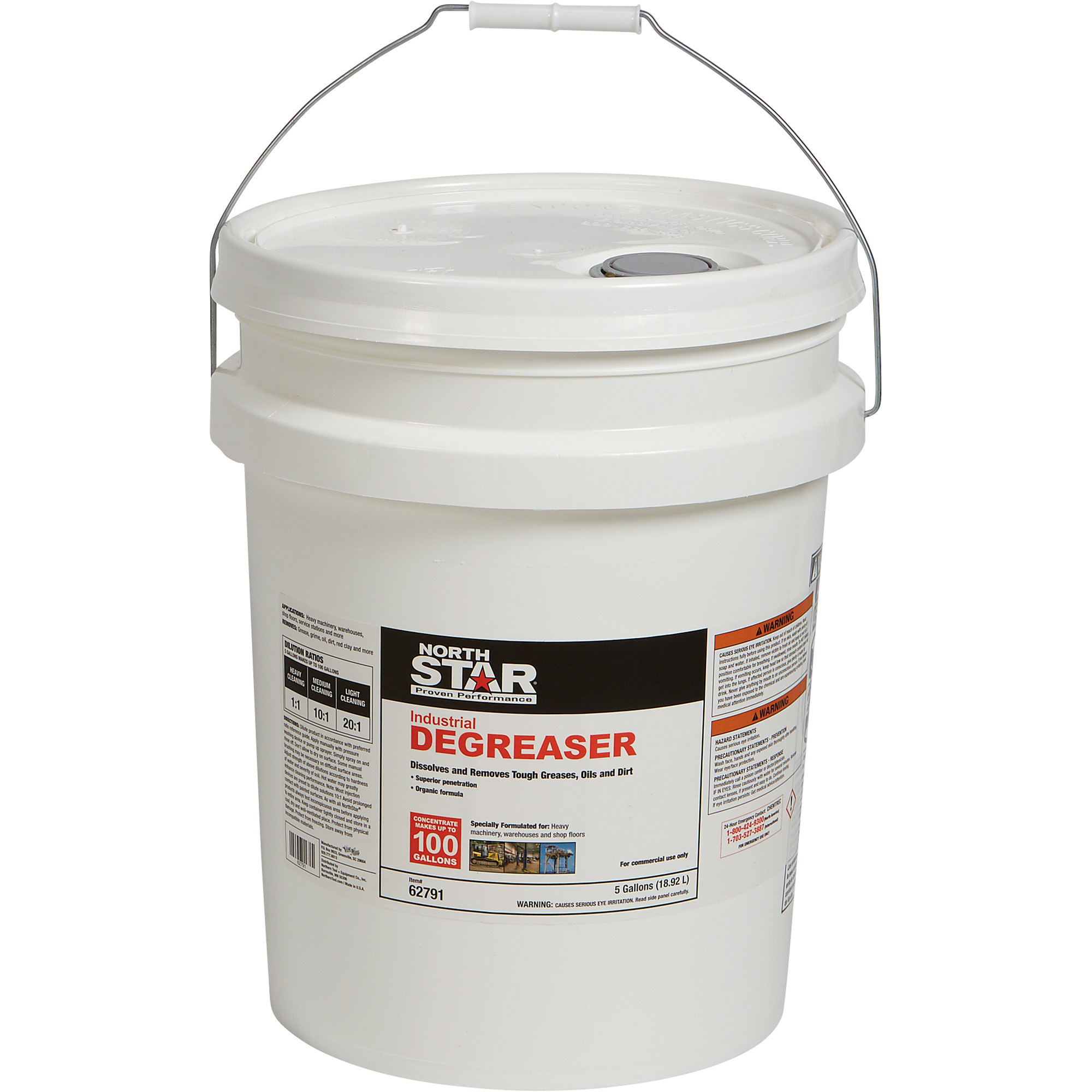 Pressure Washer High-Performance Degreaser Concentrate — 5-Gallons, Model - NorthStar NSDEG5