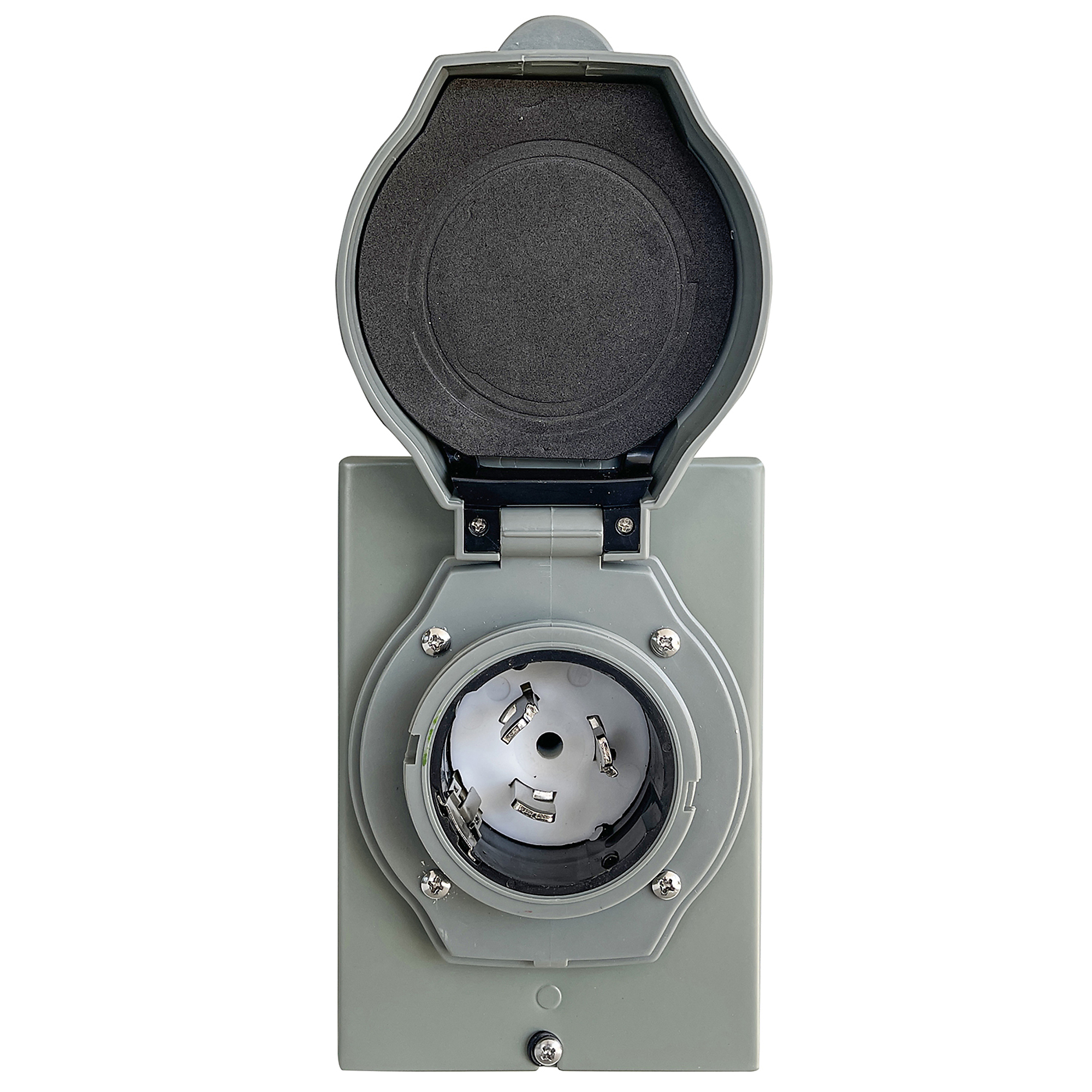 50 Amp Generator Power Inlet Box, Amps 50 Volts 250 Model# - Sportsman Series GPIB50