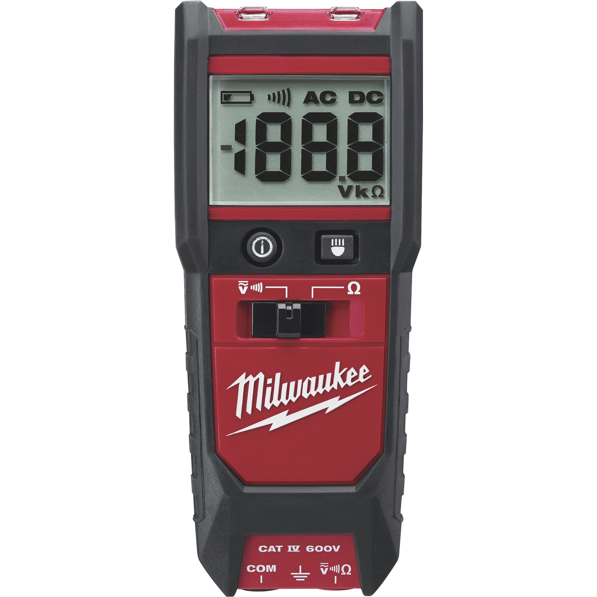 Milwaukee Auto Voltage/Continuity Tester with Resistance, Model 2213-20