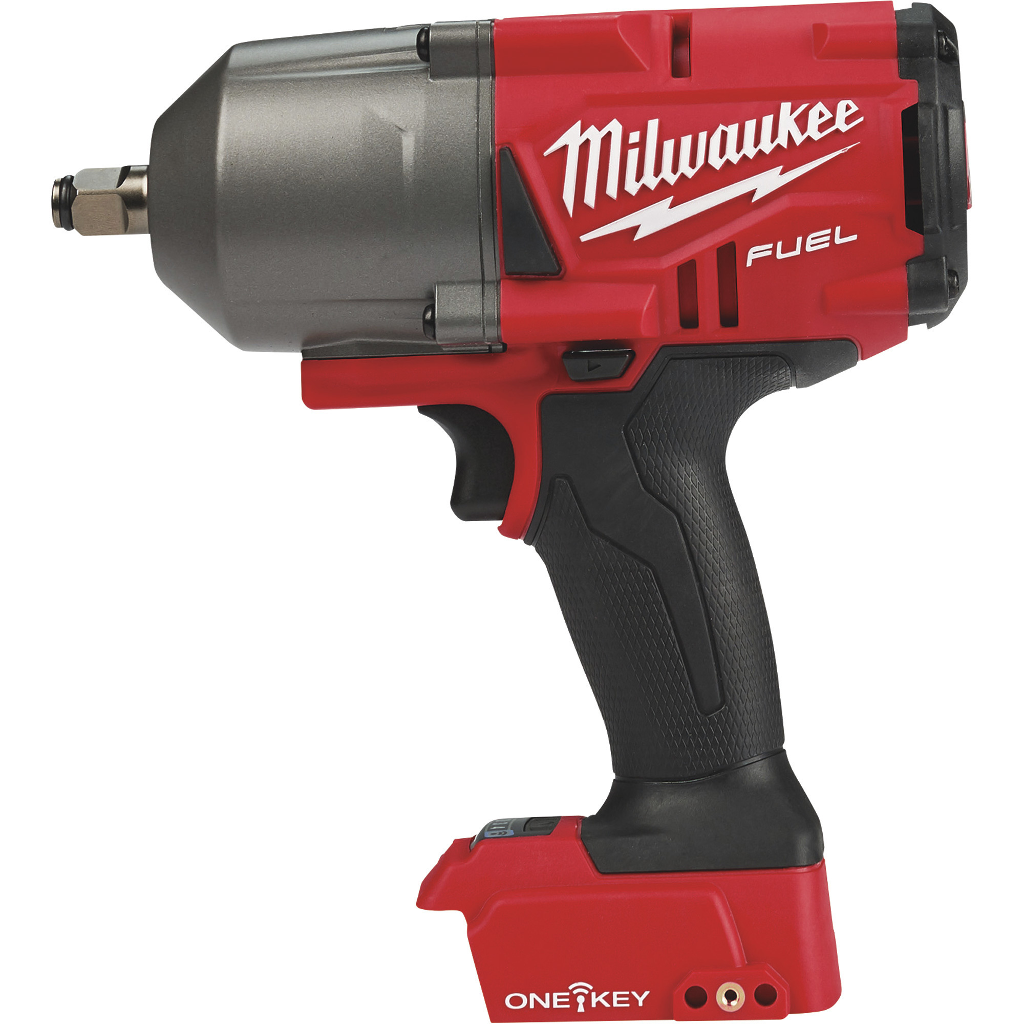 M18 FUEL with One-Key High-Torque Impact Wrench with Friction Ring Kit — Tool Only, 1/2Inch Drive, 1400 Ft./Lbs. Torque, Model - Milwaukee 2863-20