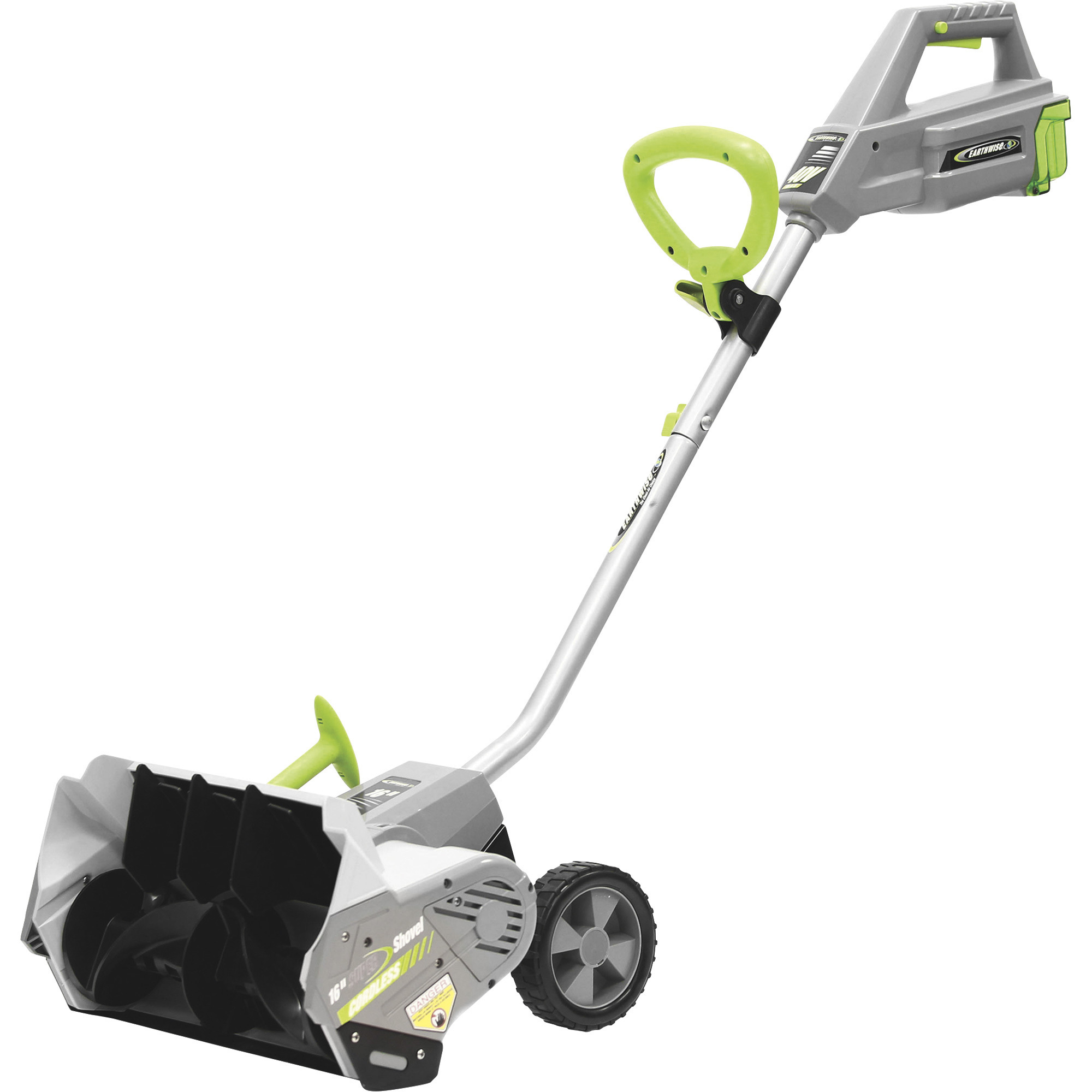 Cordless Snow Power Shovel, 16in., 12-Amp, 40 Volt, Model# - Earthwise SN74016