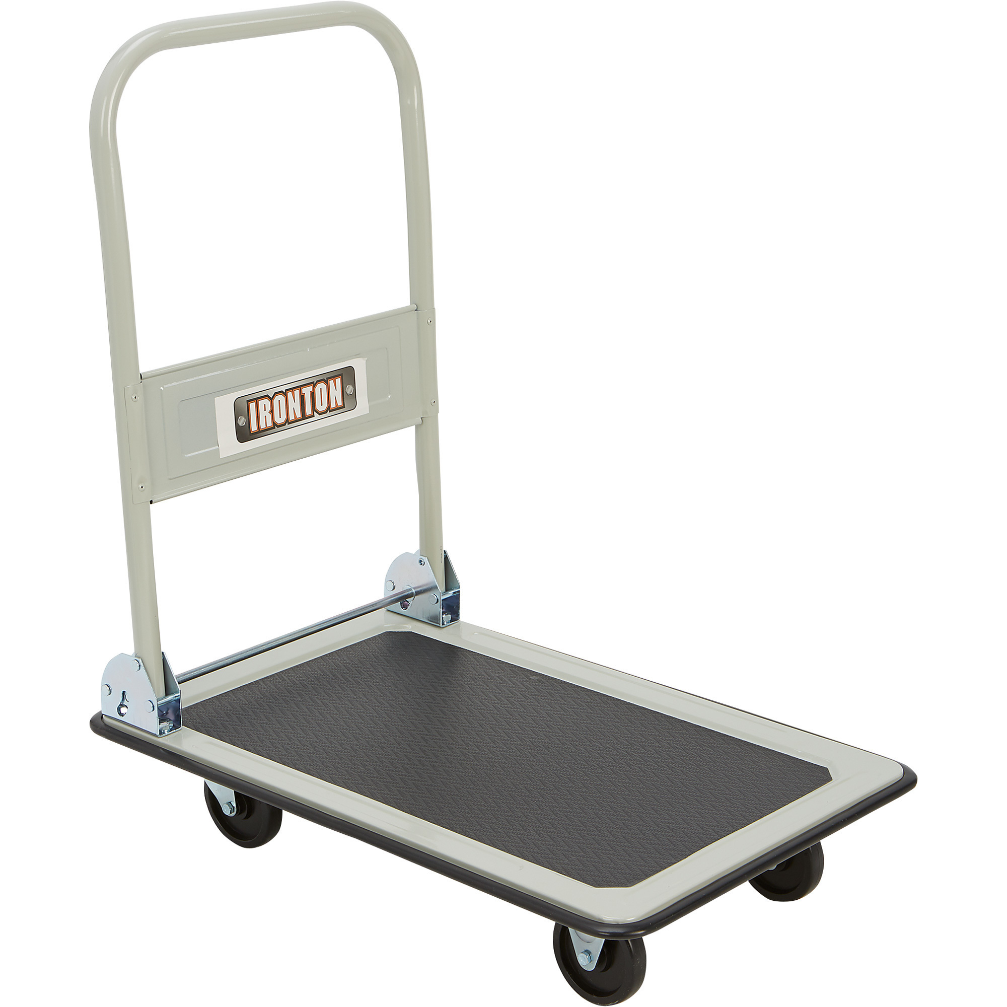 Ironton Folding Platform Truck, 330-Lb. Capacity, 29Inch L x 19Inch W, 4Inch Casters