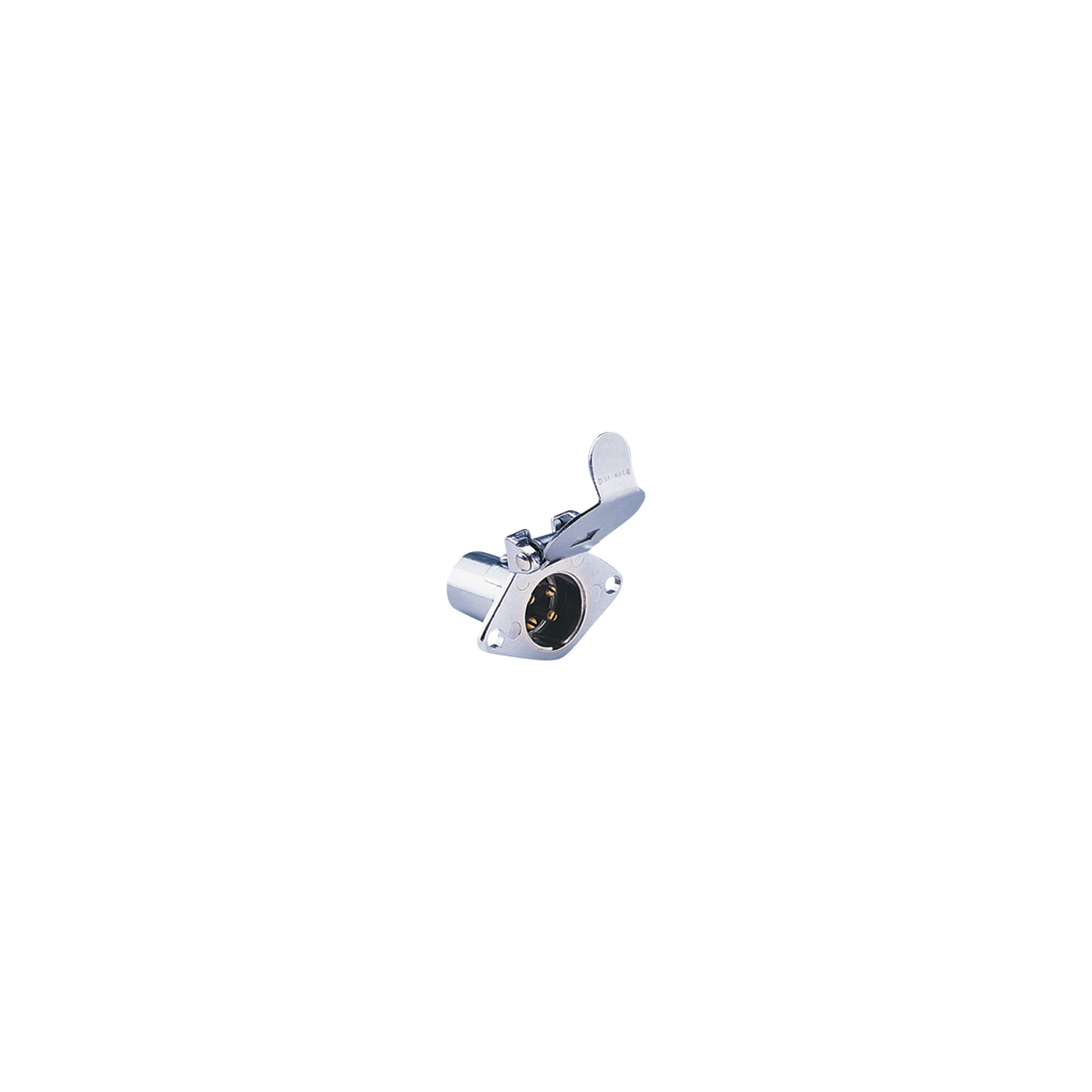 Hopkins Towing Solutions 4 Pole Round Trailer Wiring Connector â Vehicle Side, Model 48305