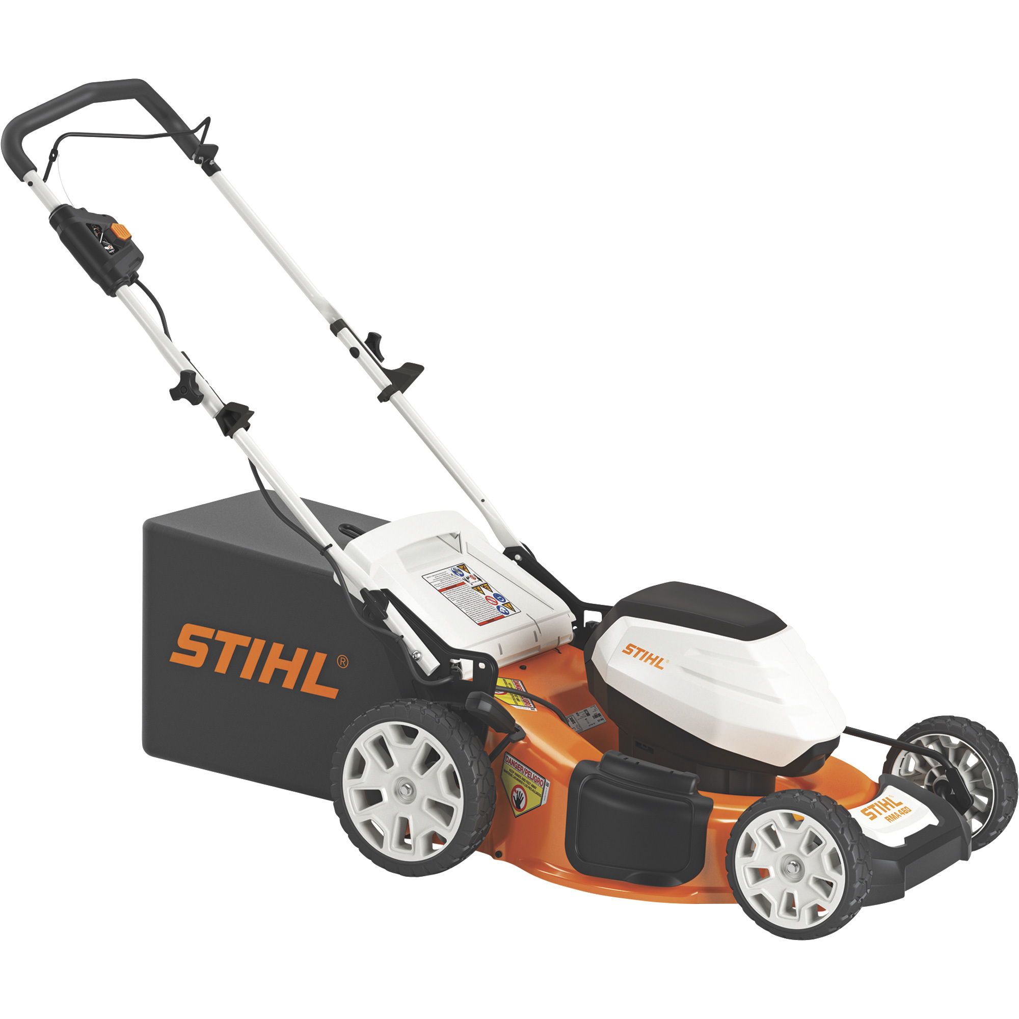 Stihl Battery-Operated Walk-Behind Cordless Lawn Mower â 19Inch Deck, 36 Volt, Model RMA 460 SET 30