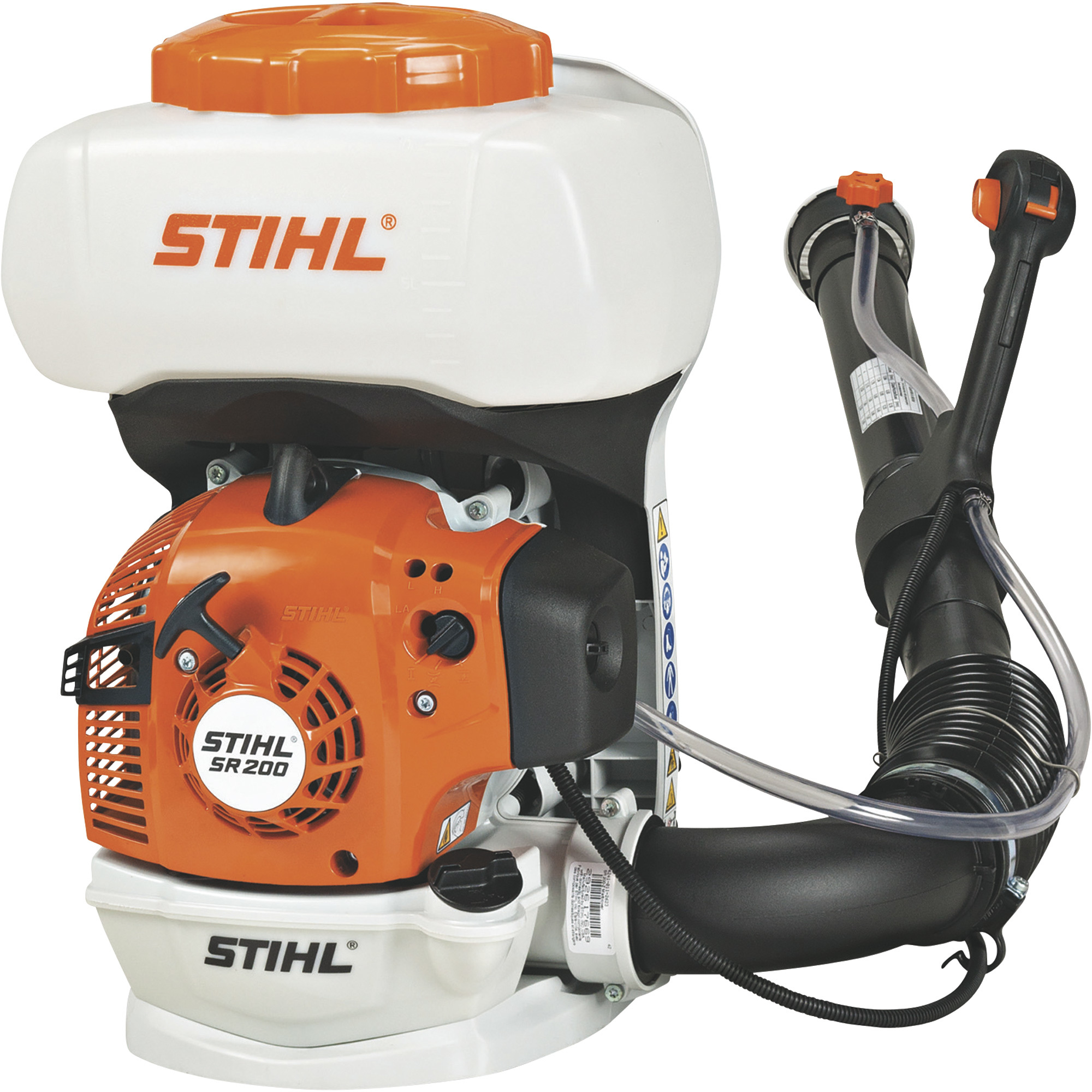 Stihl Portable Disinfectant Backpack Sprayer / Fogger â 2.1-Gallon Capacity, 27.2cc, Model SR 200