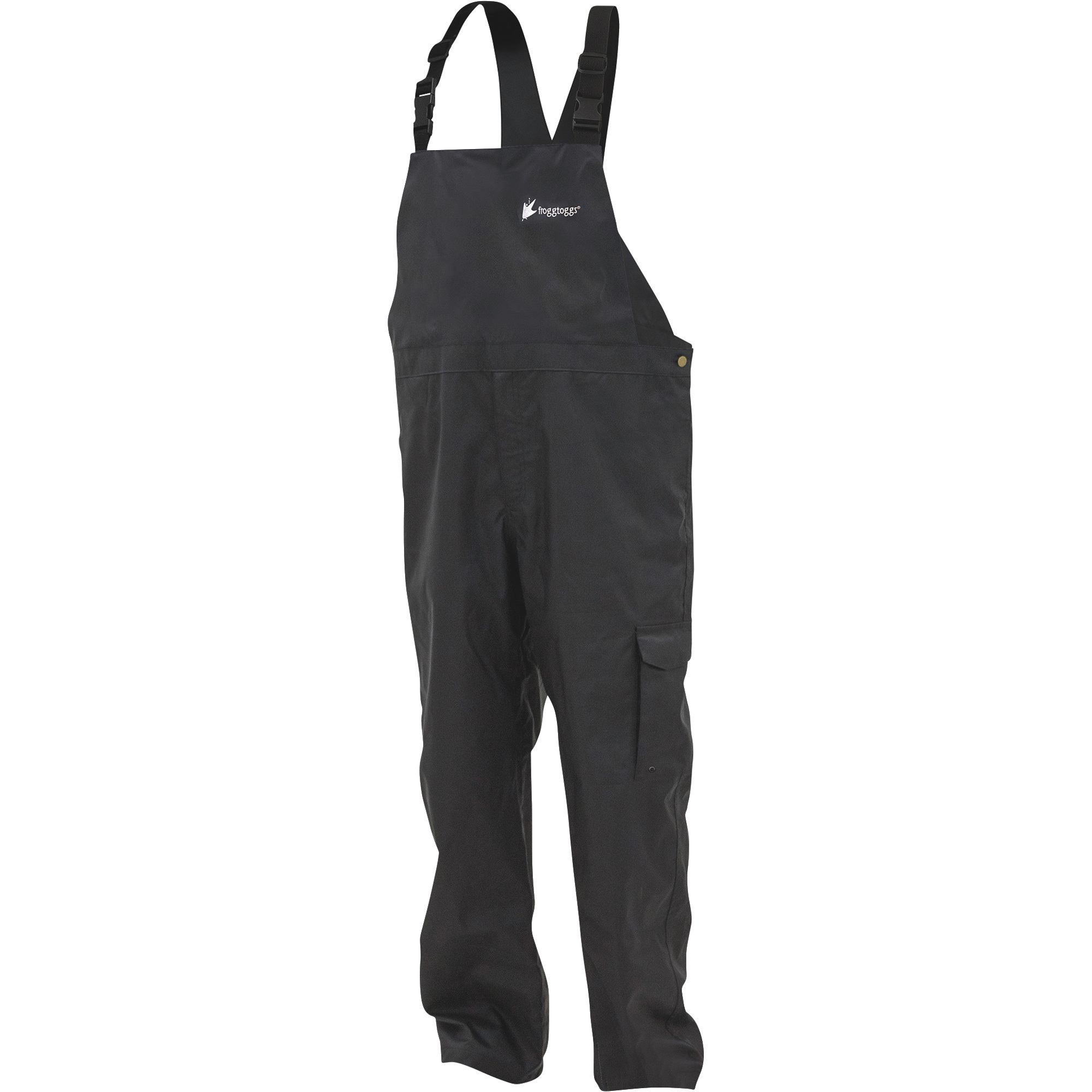 Frogg Toggs Men's Stormwatch Rain Bib Overall â Black, Medium, Model SW92123-01MD