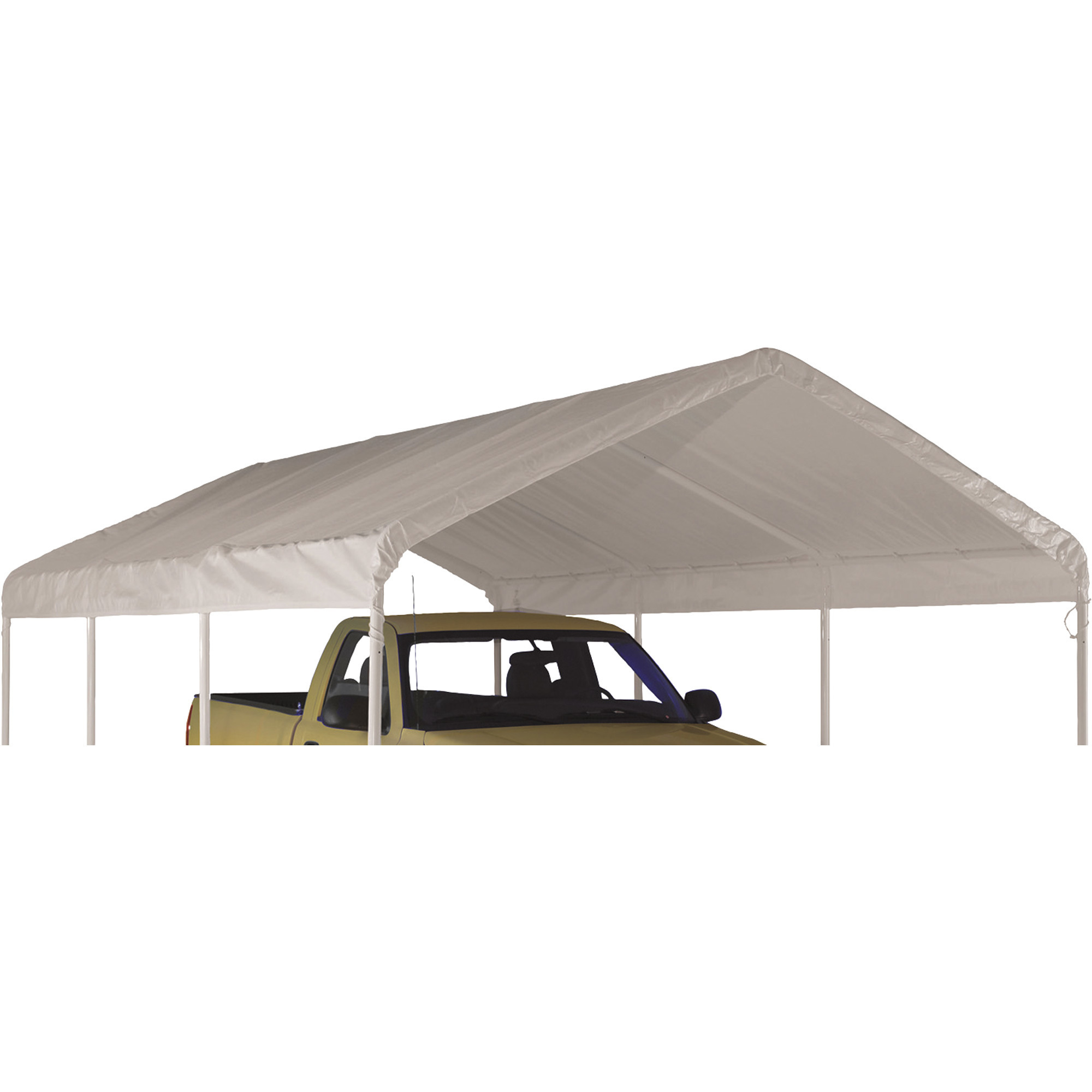 ShelterLogic Replacement Outdoor Canopy Tent Top, 10ft. x 20ft., White