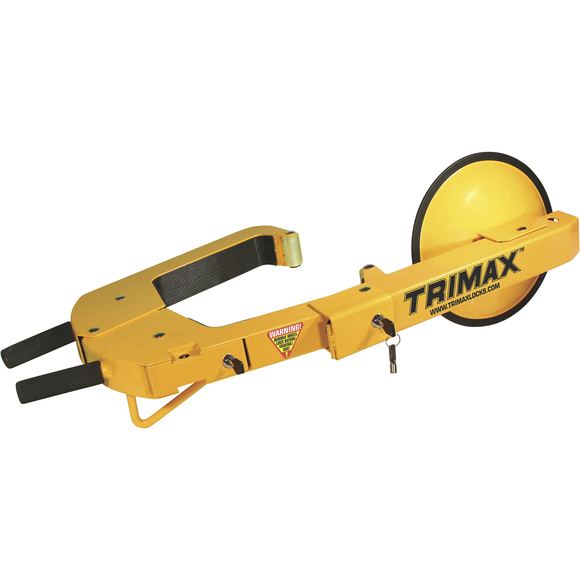 Trimax Heavy-Duty Adjustable Wheel Lock, Model TWL400