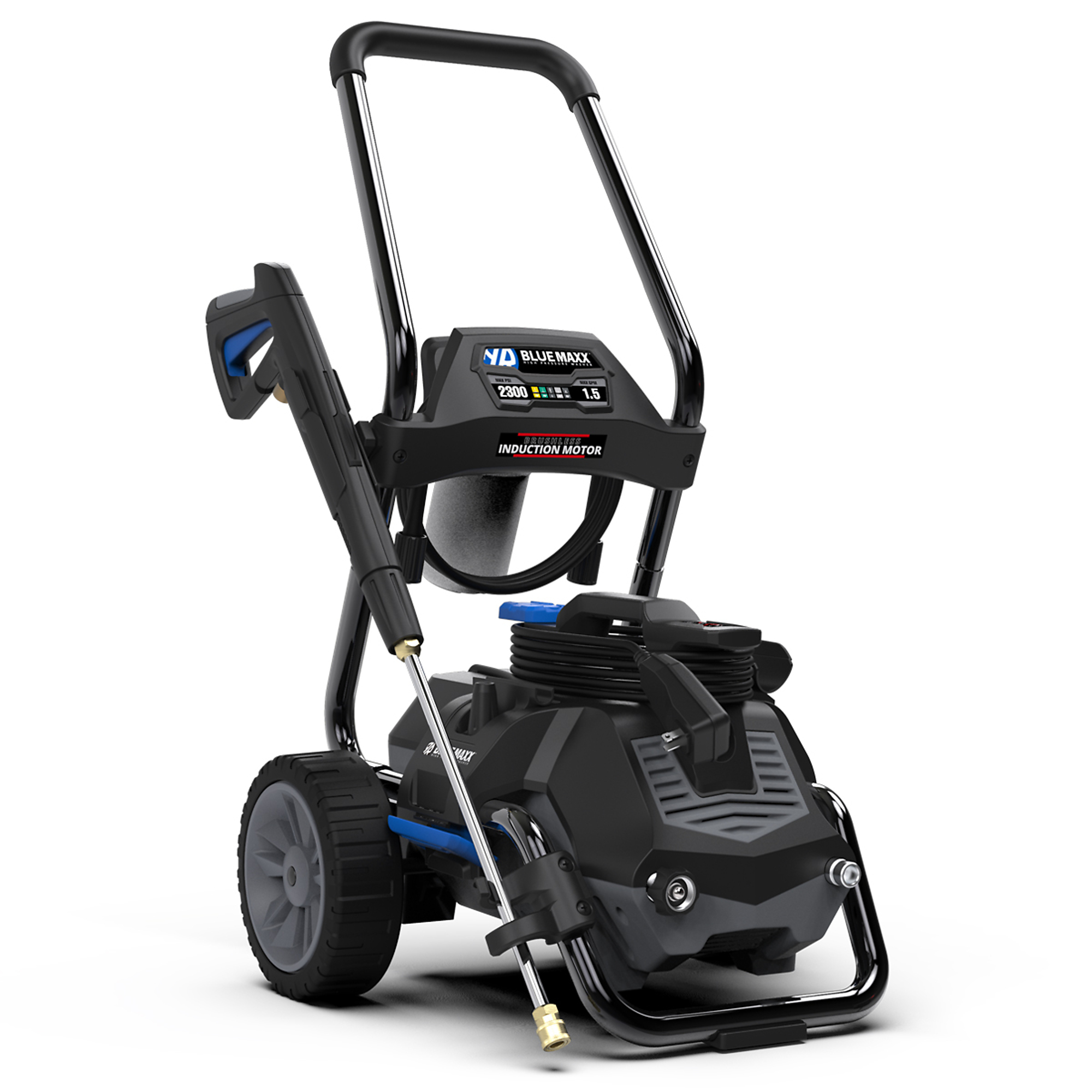 Maxx  Electric Pressure Washer 2-in-1 Design, 2300 PSI, 1.5 GPM, 13 Amps - AR Blue Clean BM2300B