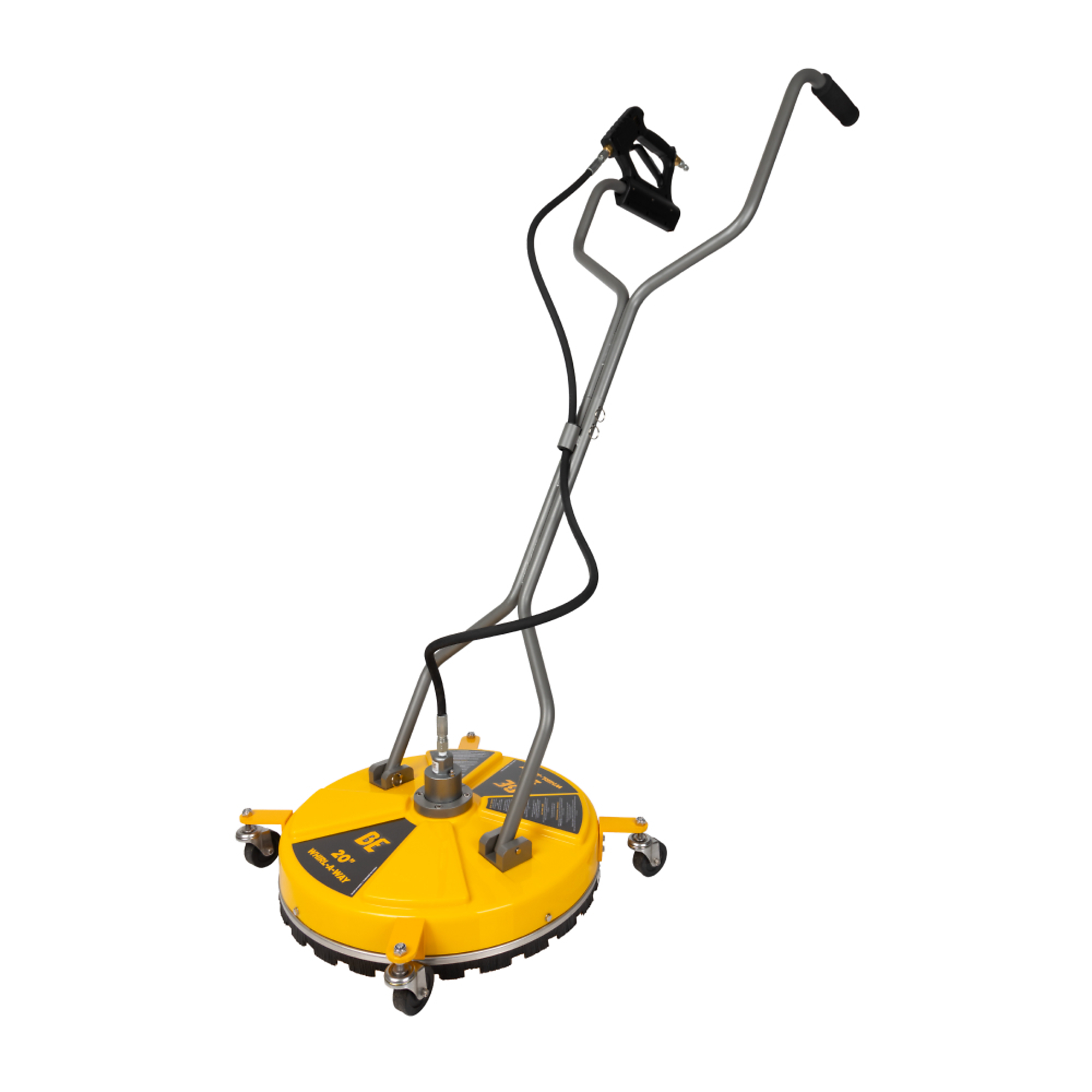 BE Power Equipment Whirl-A-Way Commercial Pressure Washer Surface Cleaner — 20in., Ergonomic Handles, Model# 85.403.011