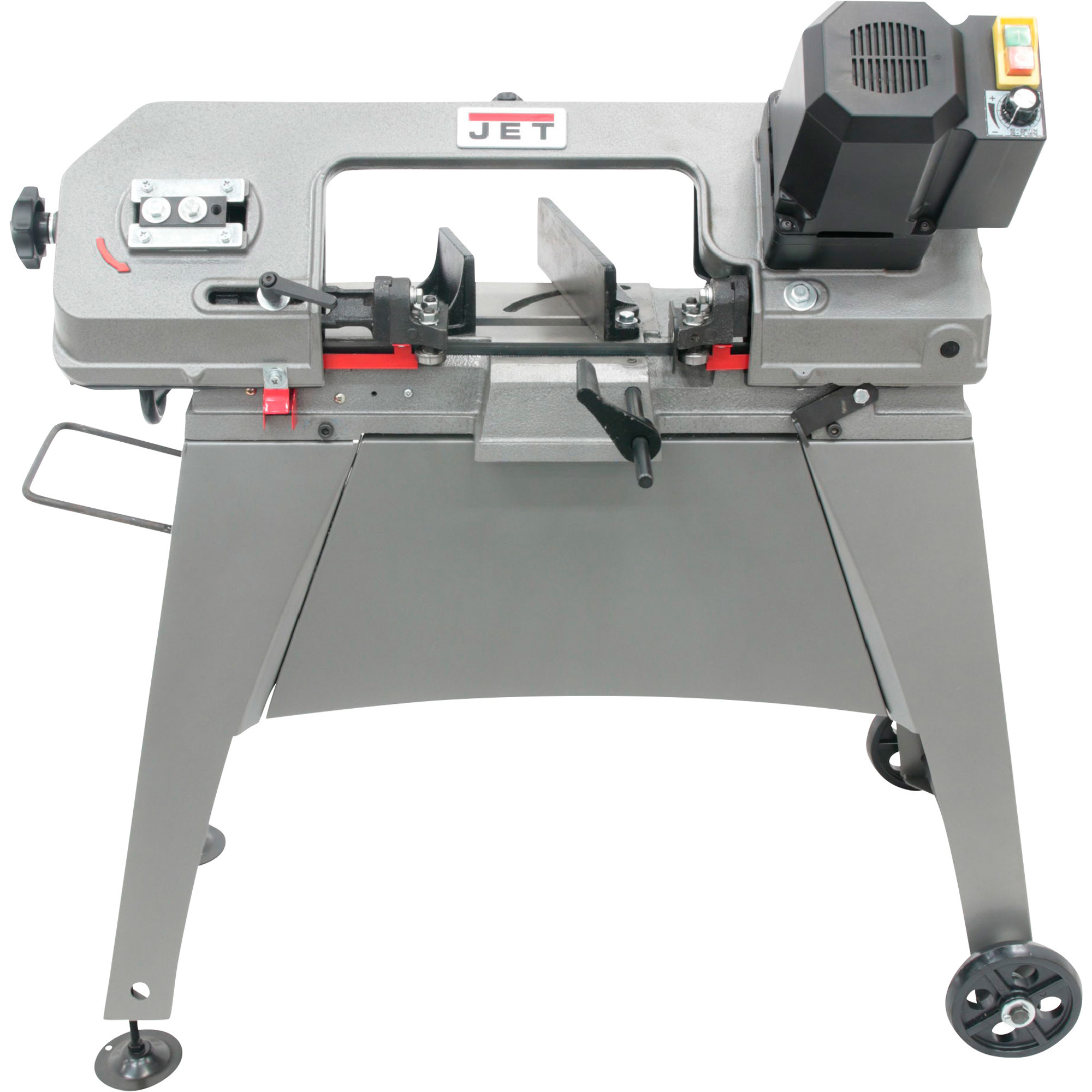 JET Horizontal/Vertical Variable Speed Metal Cutting Band Saw, 5Inch x 6Inch, 1/2HP, 115/230 Volt, Single Phase, Model HVBS-56V