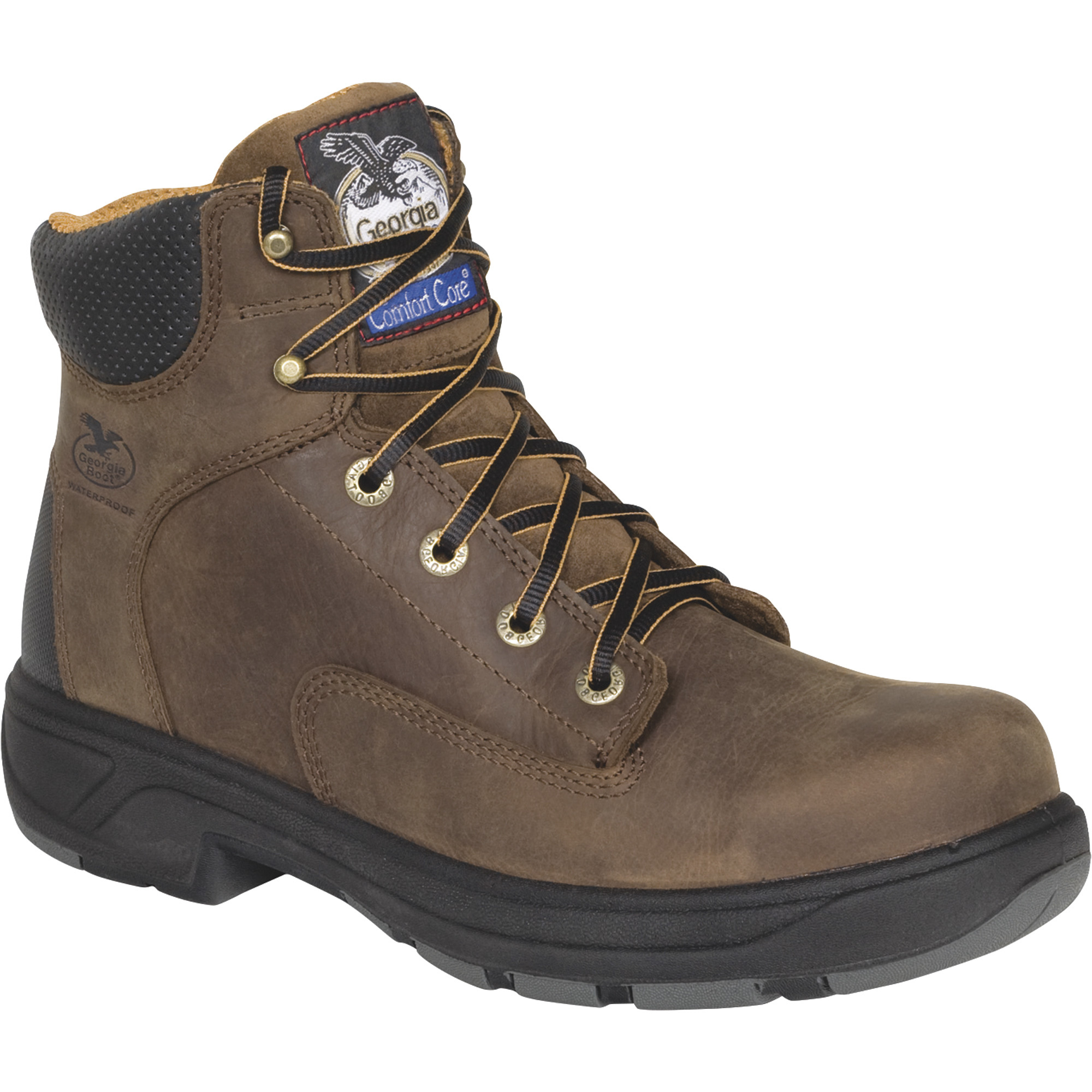 Georgia Men's FLXpoint Waterproof Composite Toe Boots - Brown, Size 10 1/2, Model G6644