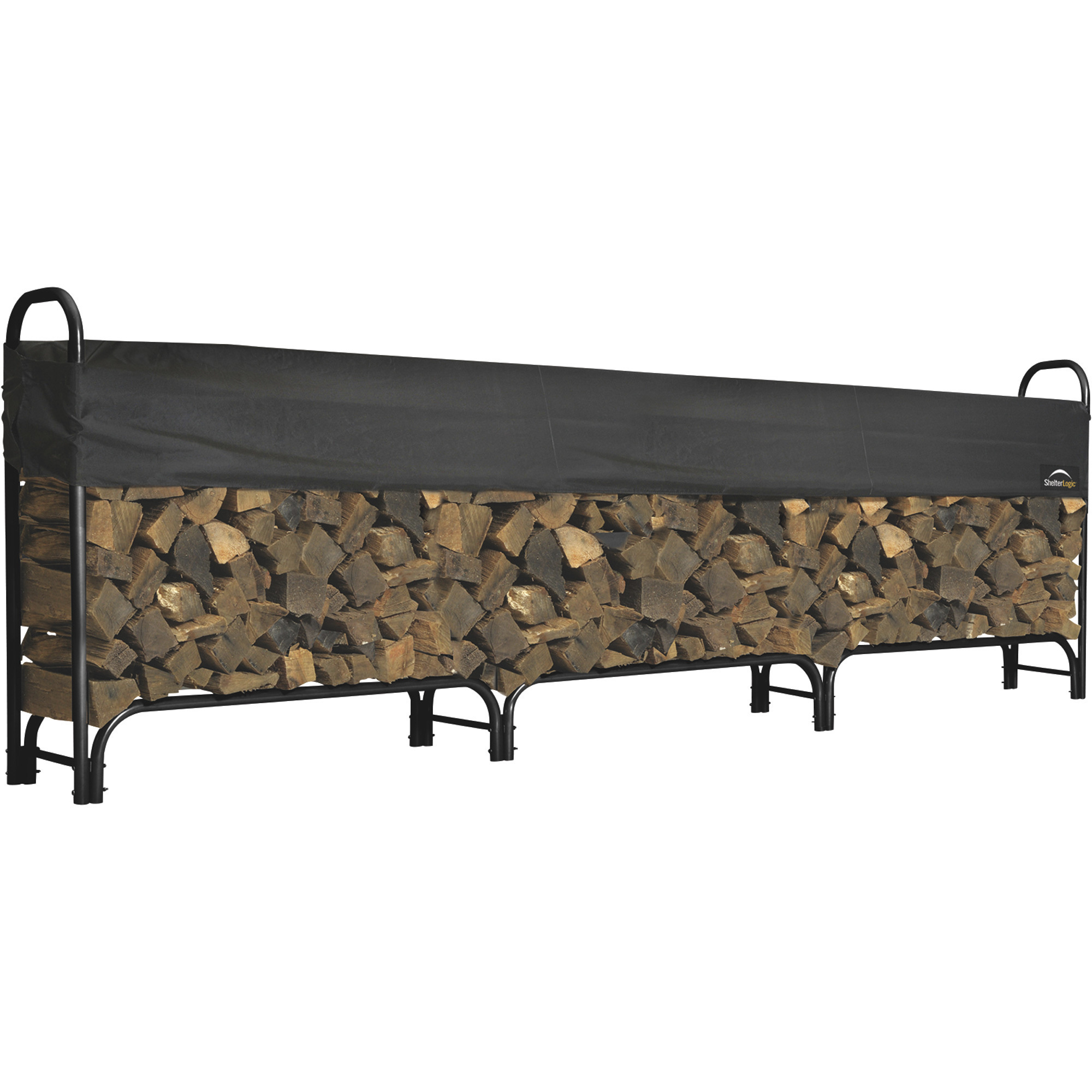 ShelterLogic Covered Firewood Rack, 12ft.L, Model 90403