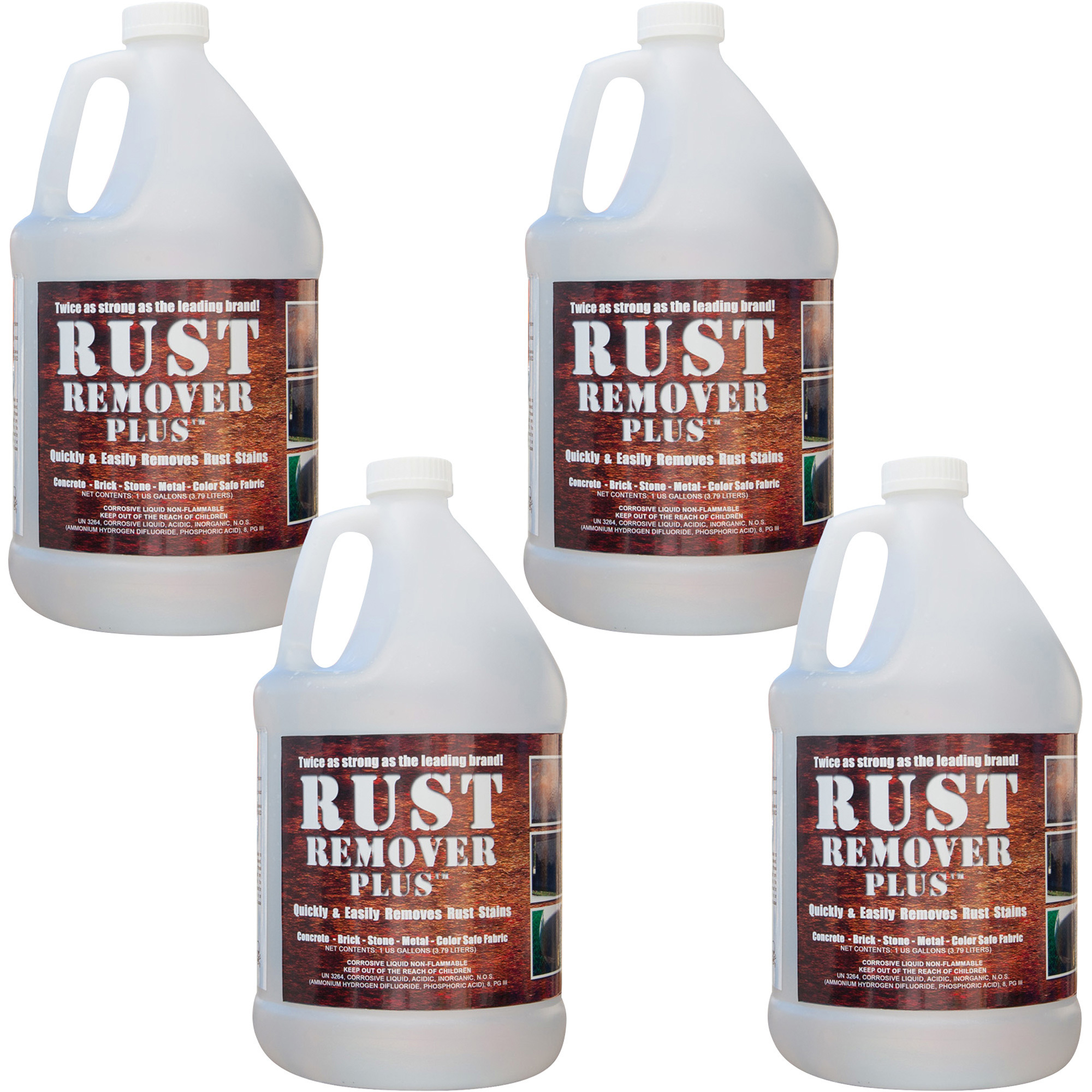 Delux Rust Remover Plus â 4 Gallons, Model RR+CS