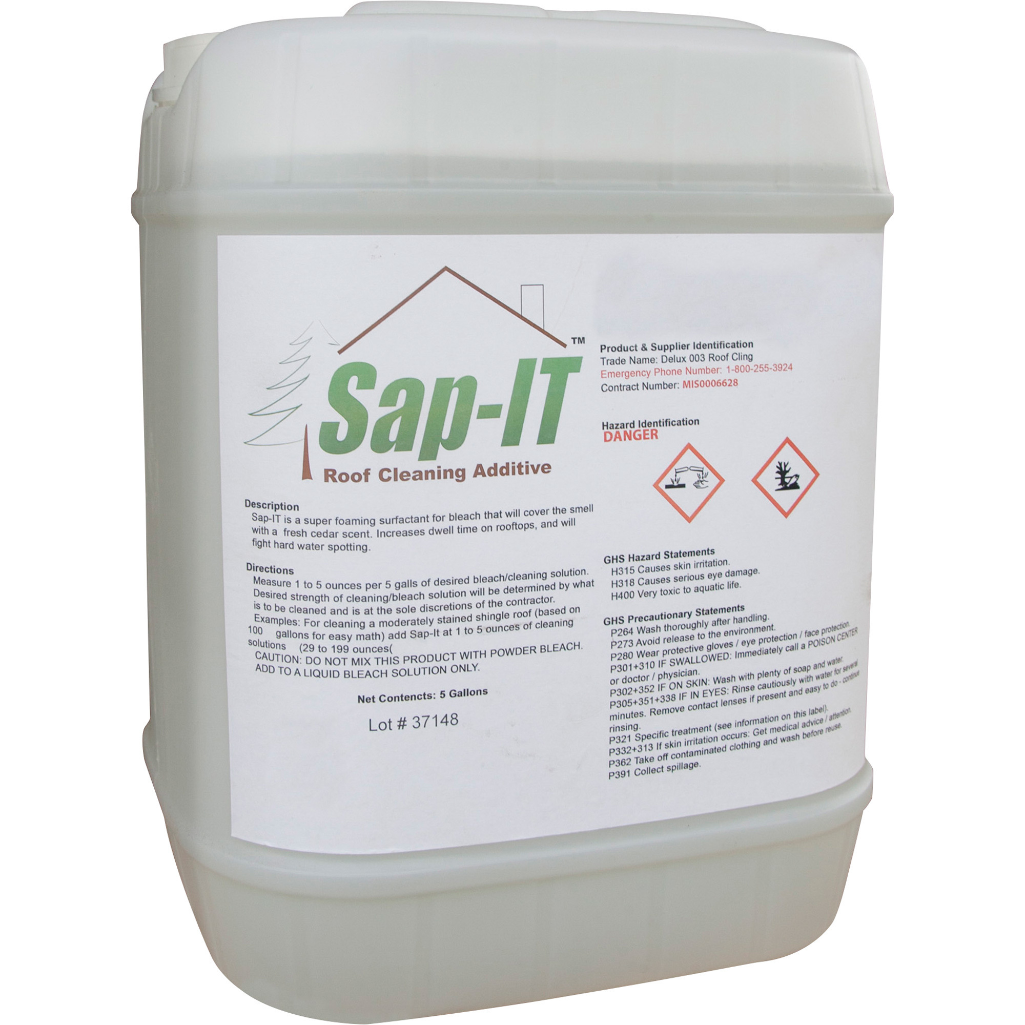 Delux Sap-IT Additive - 5 Gallons, Model SAP-IT-5