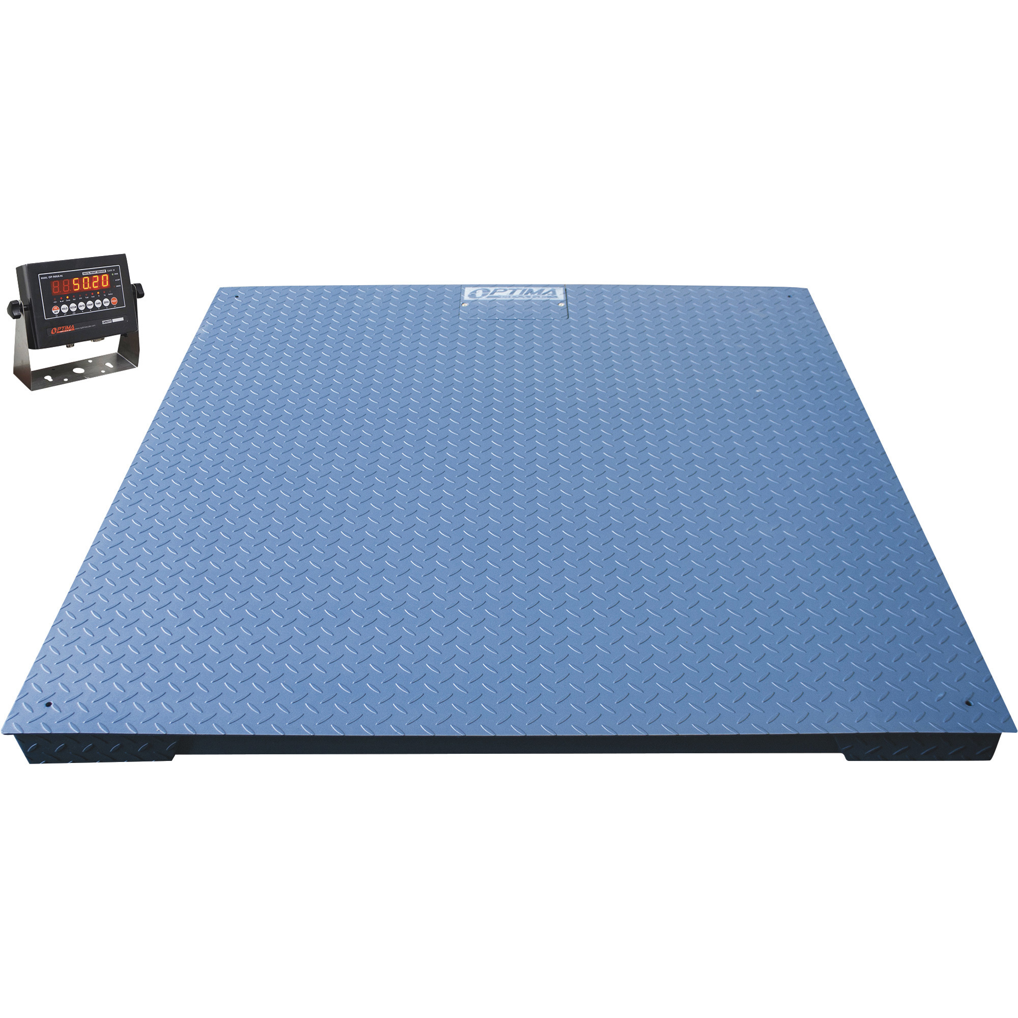 Optima Scale 36Inch x 36Inch Industrial Floor Scale — 5000-Lb. Weight Capacity, 1-lb. Display Increments, Model OP-916-3X3-5K -  OptimaScale
