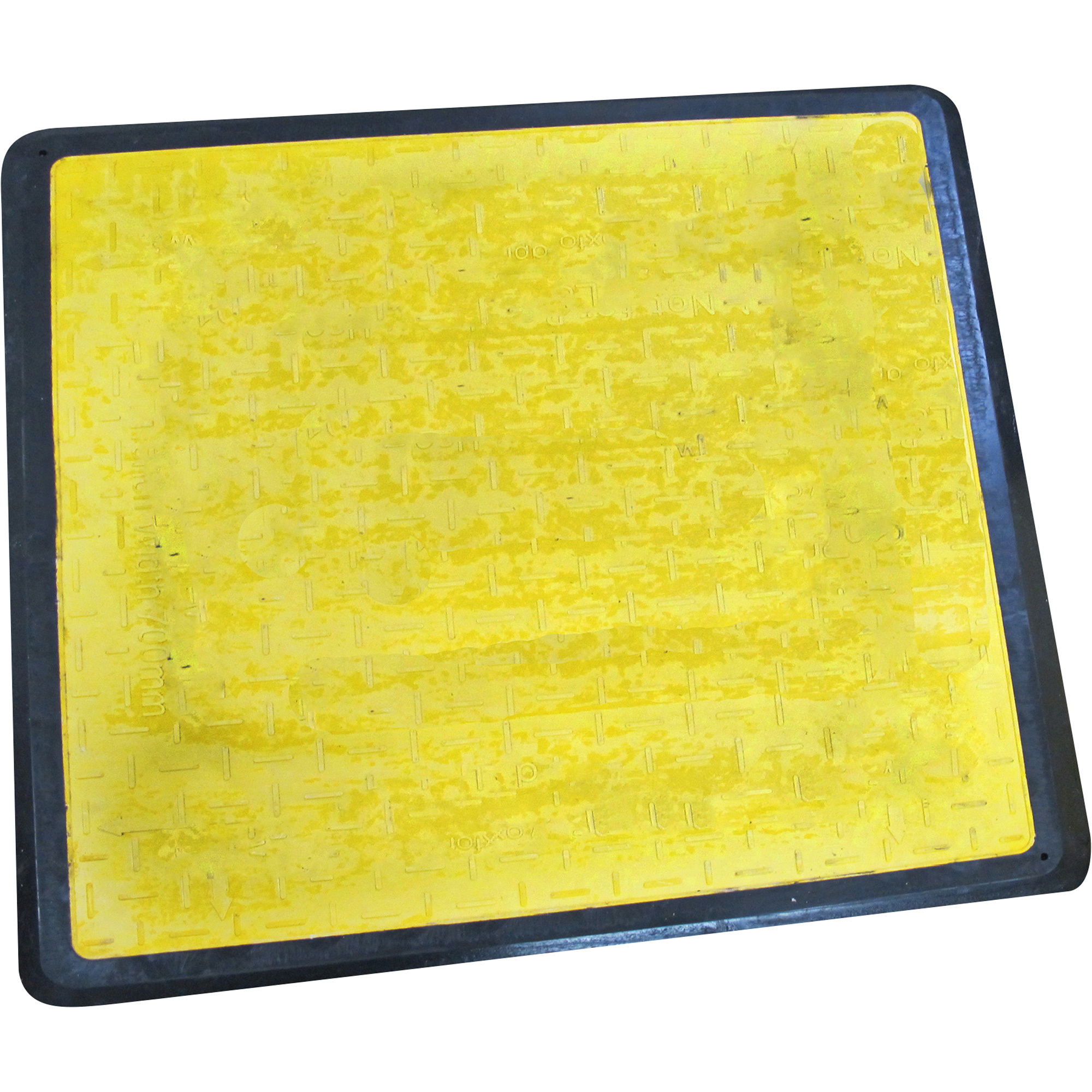 Plasticade Pedestrian Trench Cover â Yellow, 553-Lb. Capacity, Model CSP-TCPED-Y