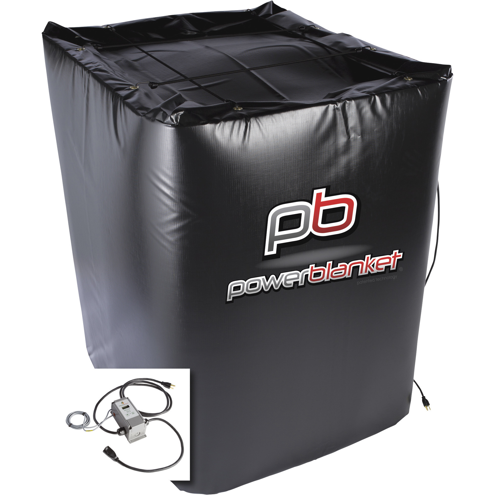 Powerblanket 275-Gallon Insulated Tote Heater, Includes Adjustable Thermostatic Controller, 1,440 Watt, 120 Volt, Model TH275