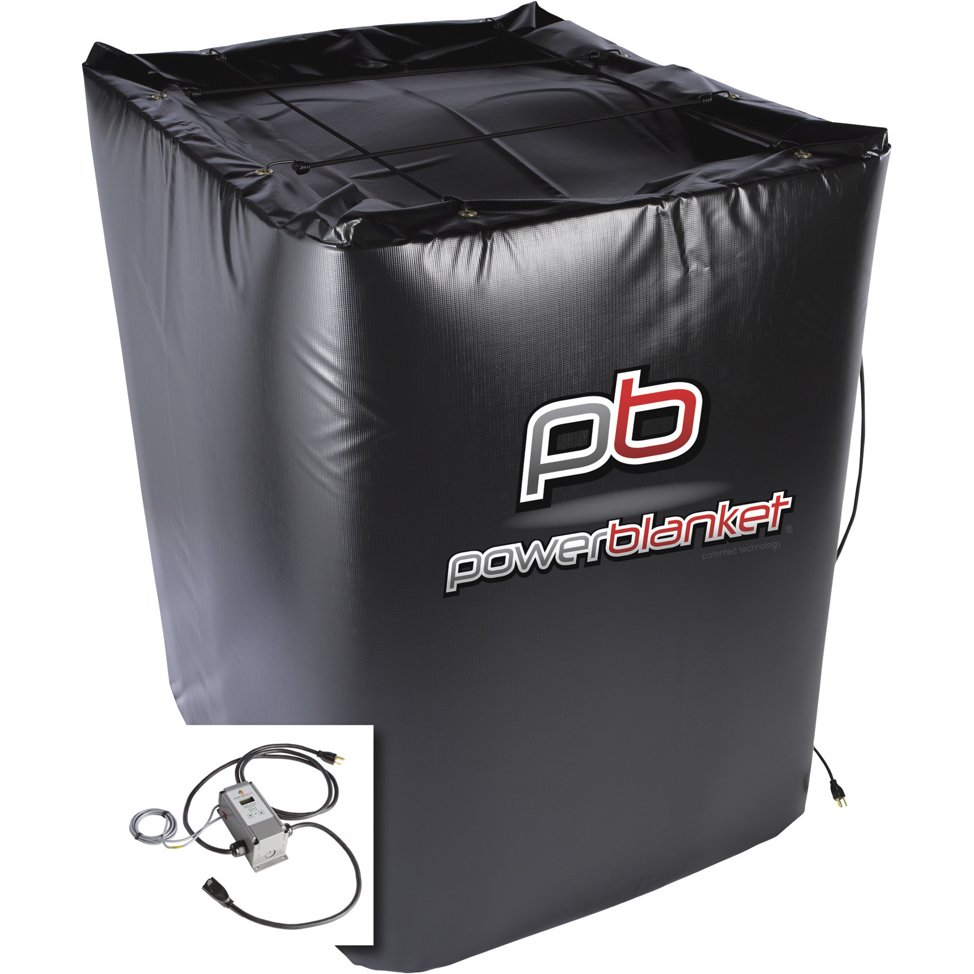 Powerblanket 330-Gallon Insulated Tote Heater, Includes Adjustable Thermostatic Controller, 1440 Watts, 120 Volt, Model TH330