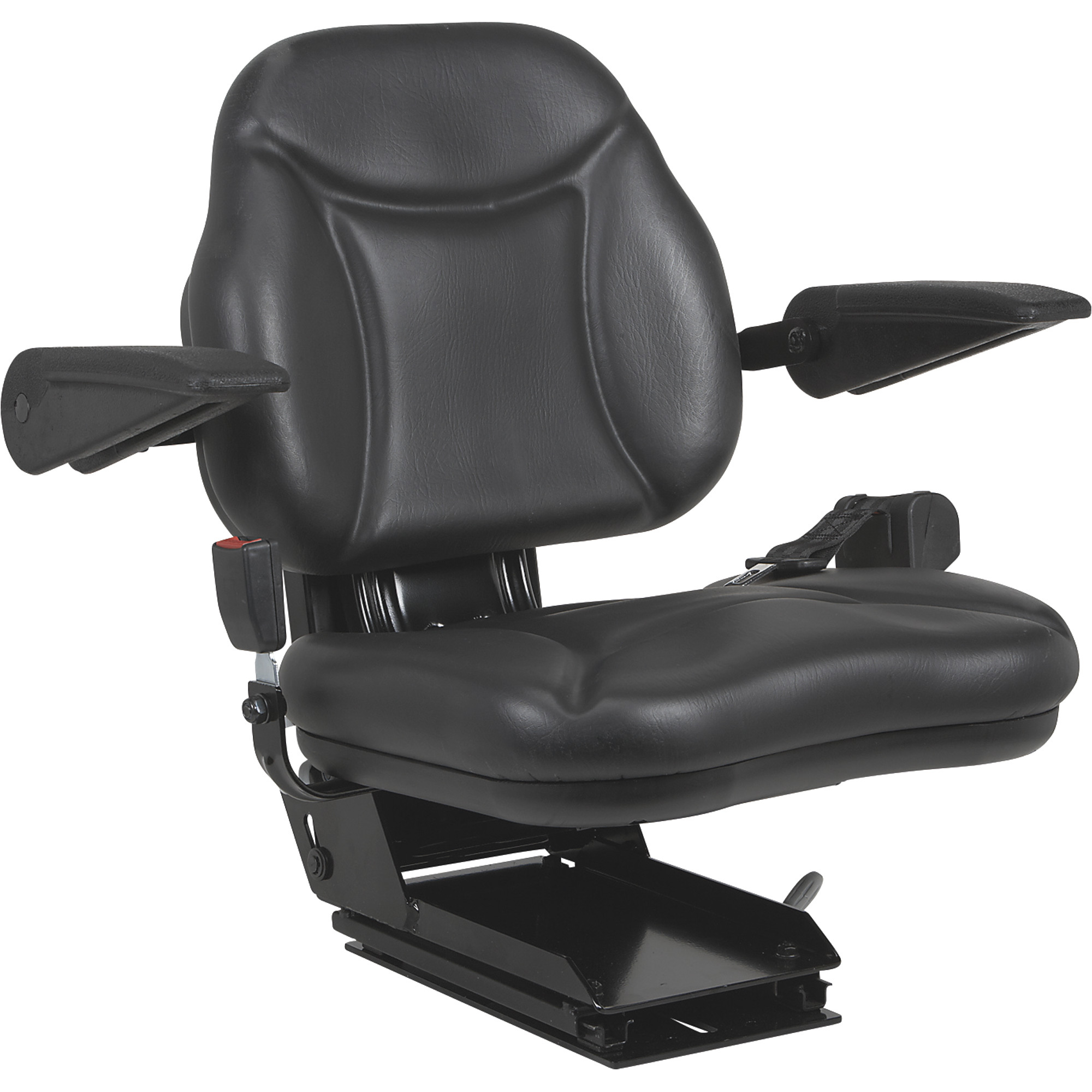 A & I Products Big Boy Suspension Tractor Seat â Black, Model BBS108BL