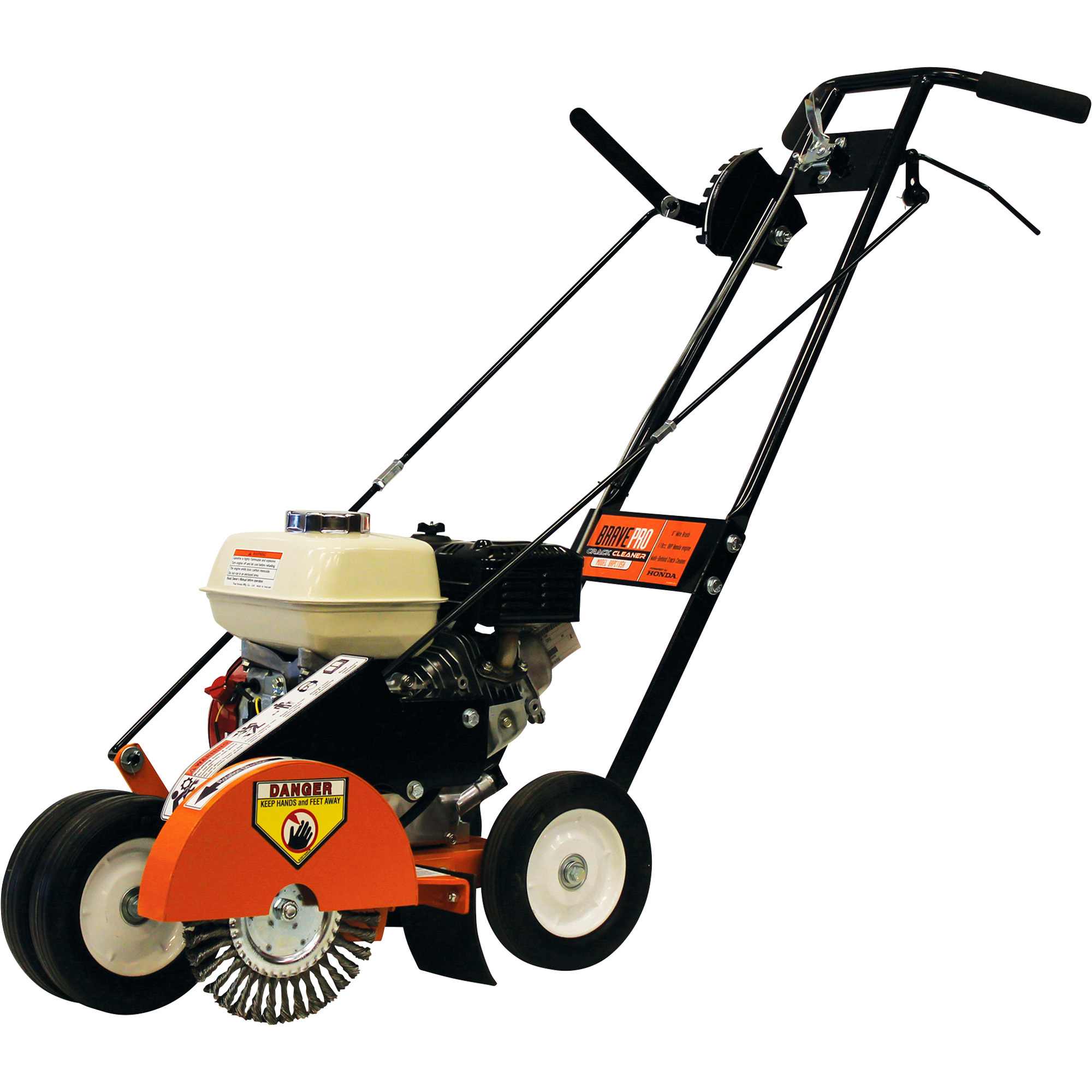 BravePro Walk-Behind Crack Cleaner â 4 HP, Model BRPC105H