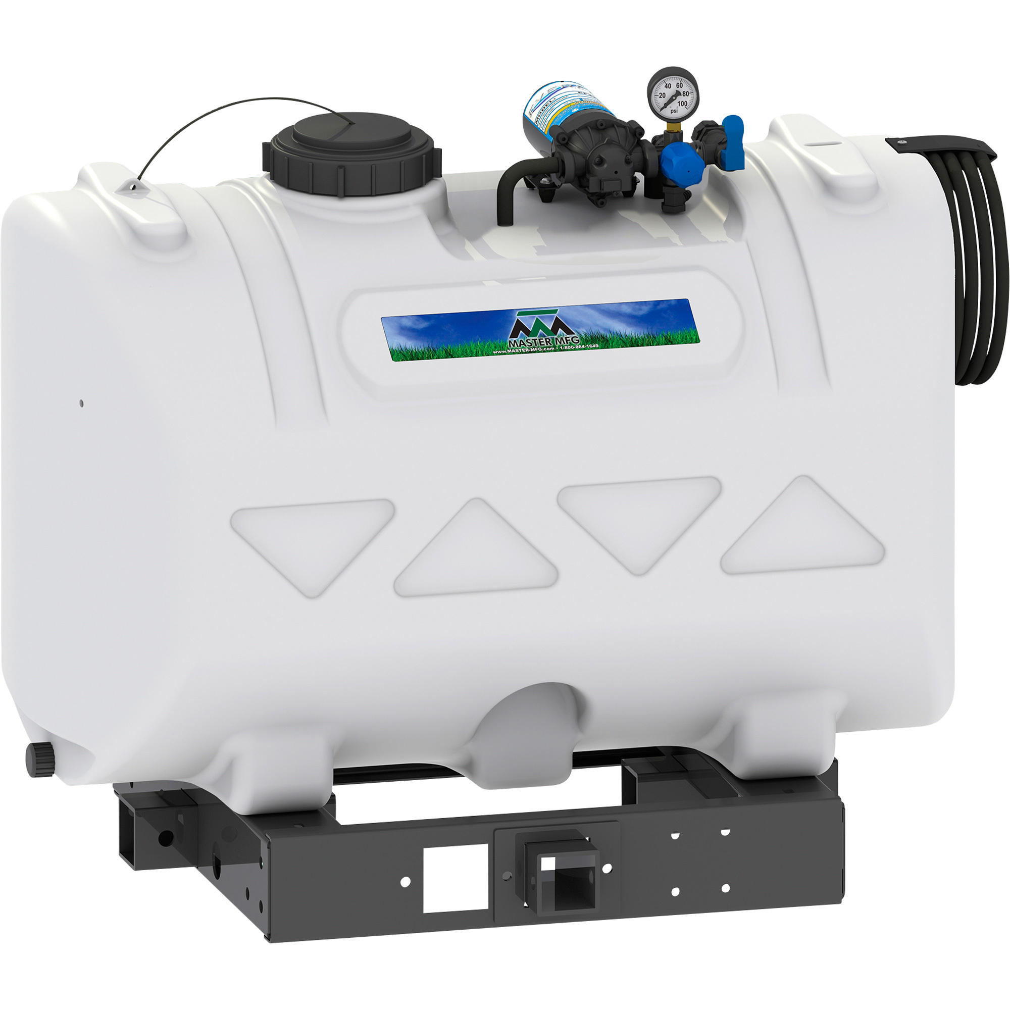 Master MFG Flex Frame UTV Spot Sprayer, 60-Gallon Capacity, 2.2 GPM, Model FSO-01-060A-MM