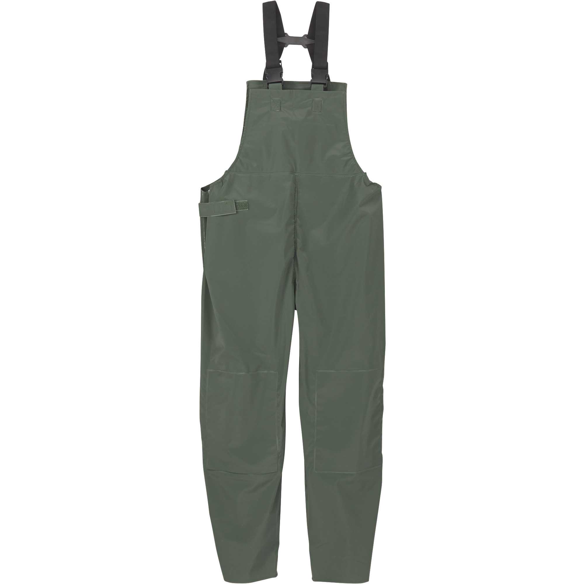 West Chester Men's Protective Gear 50mm PVC Rain Overalls -Olive Green, Large, Model 44800/L