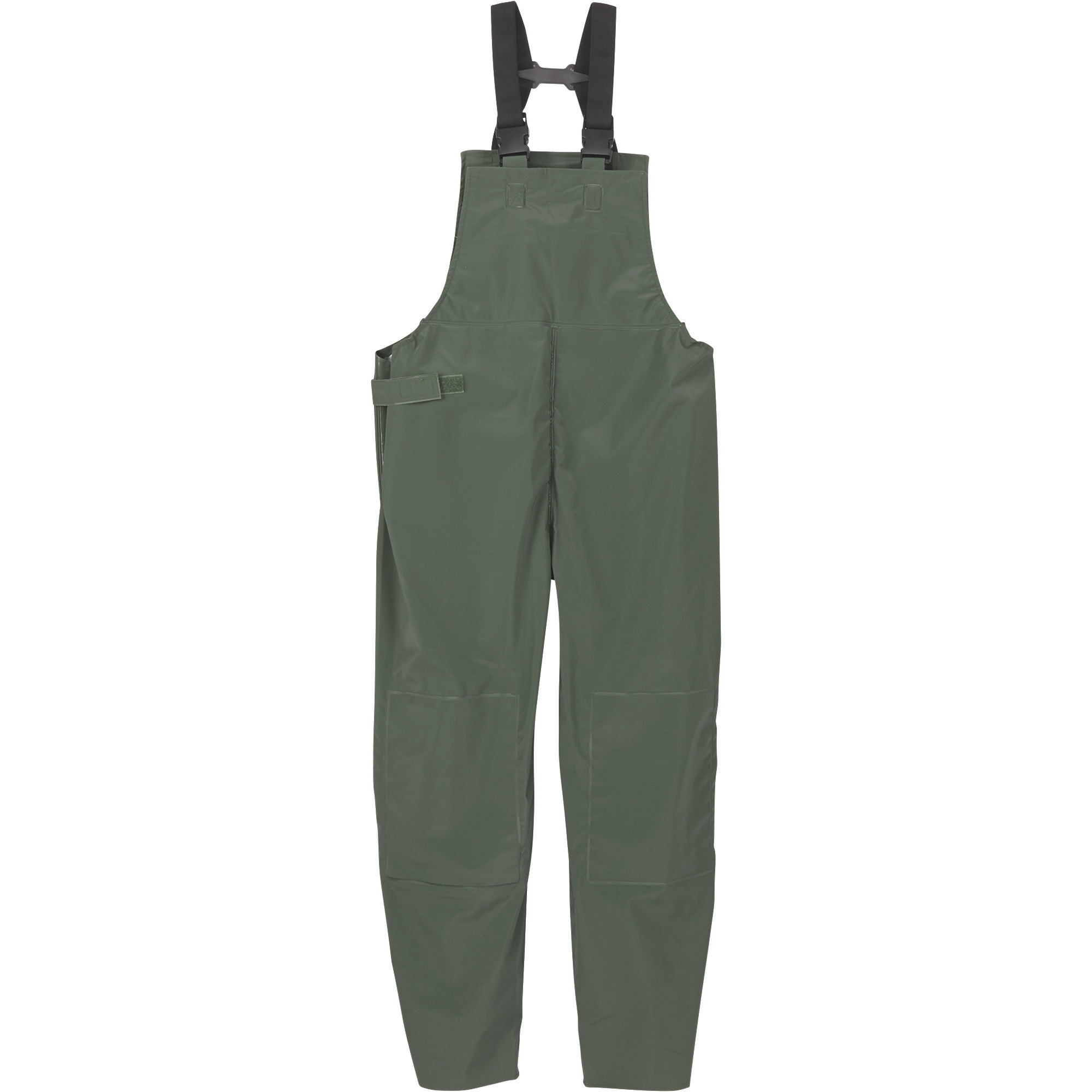 West Chester Men's Protective Gear 50mm PVC Rain Overalls -Olive Green, XL, Model 44800/L