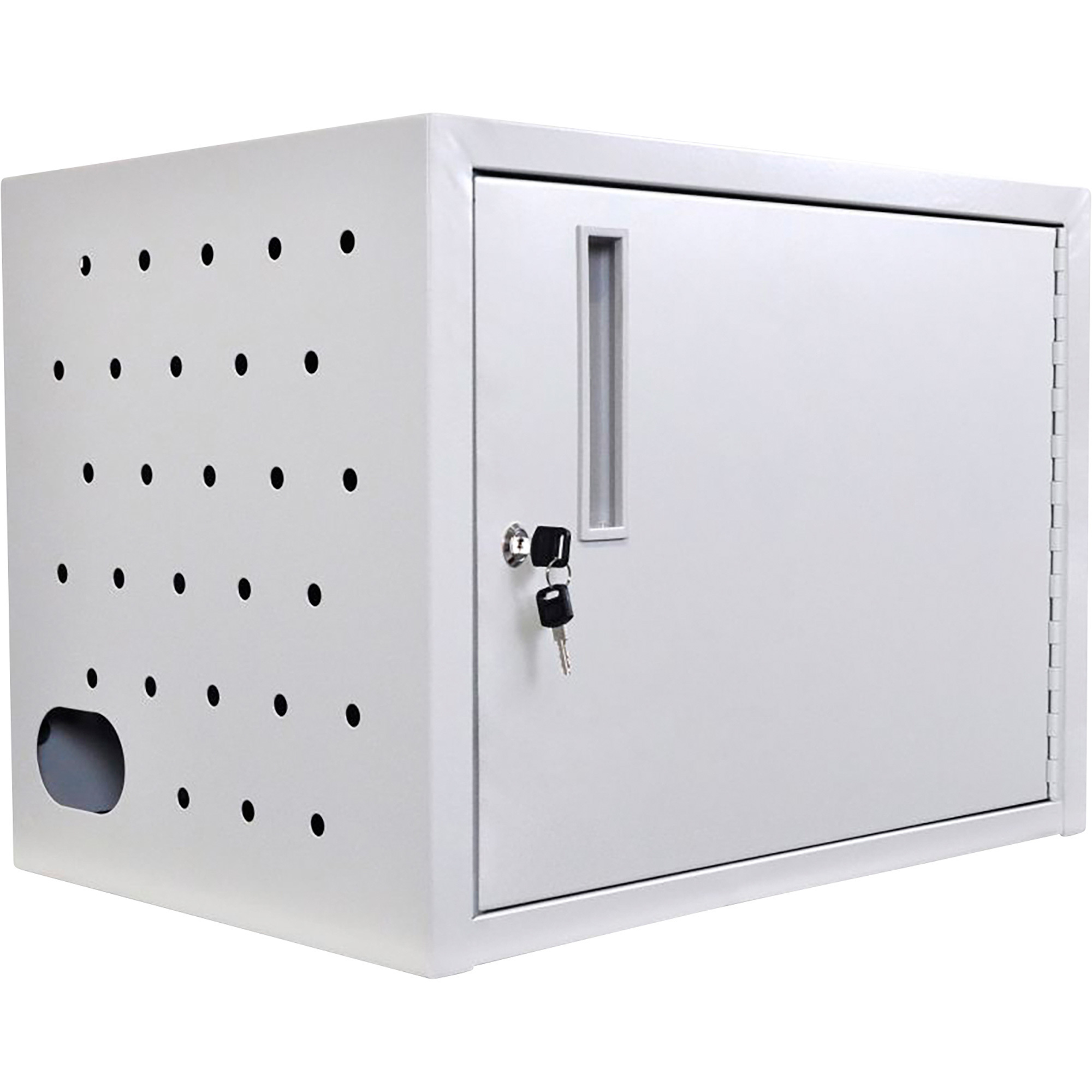 Wall/Desk Charging Cabinet — 12-Tablet Capacity, Model - Luxor LLTMW12-G