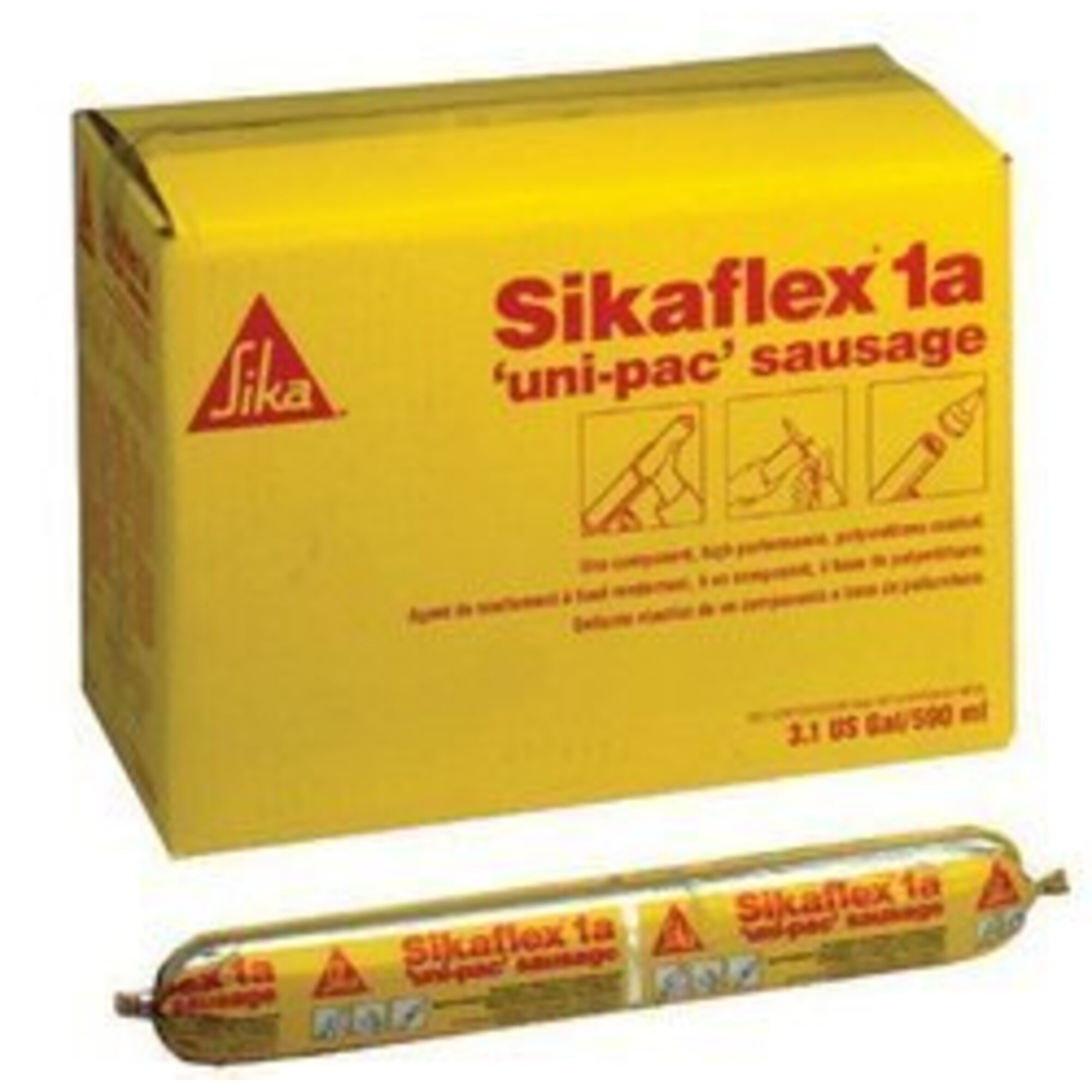 Sikaflex 1A 91005 Colonial White One Part Polyurethane Elastomeric Sealant 600ml Unipac, 20PK