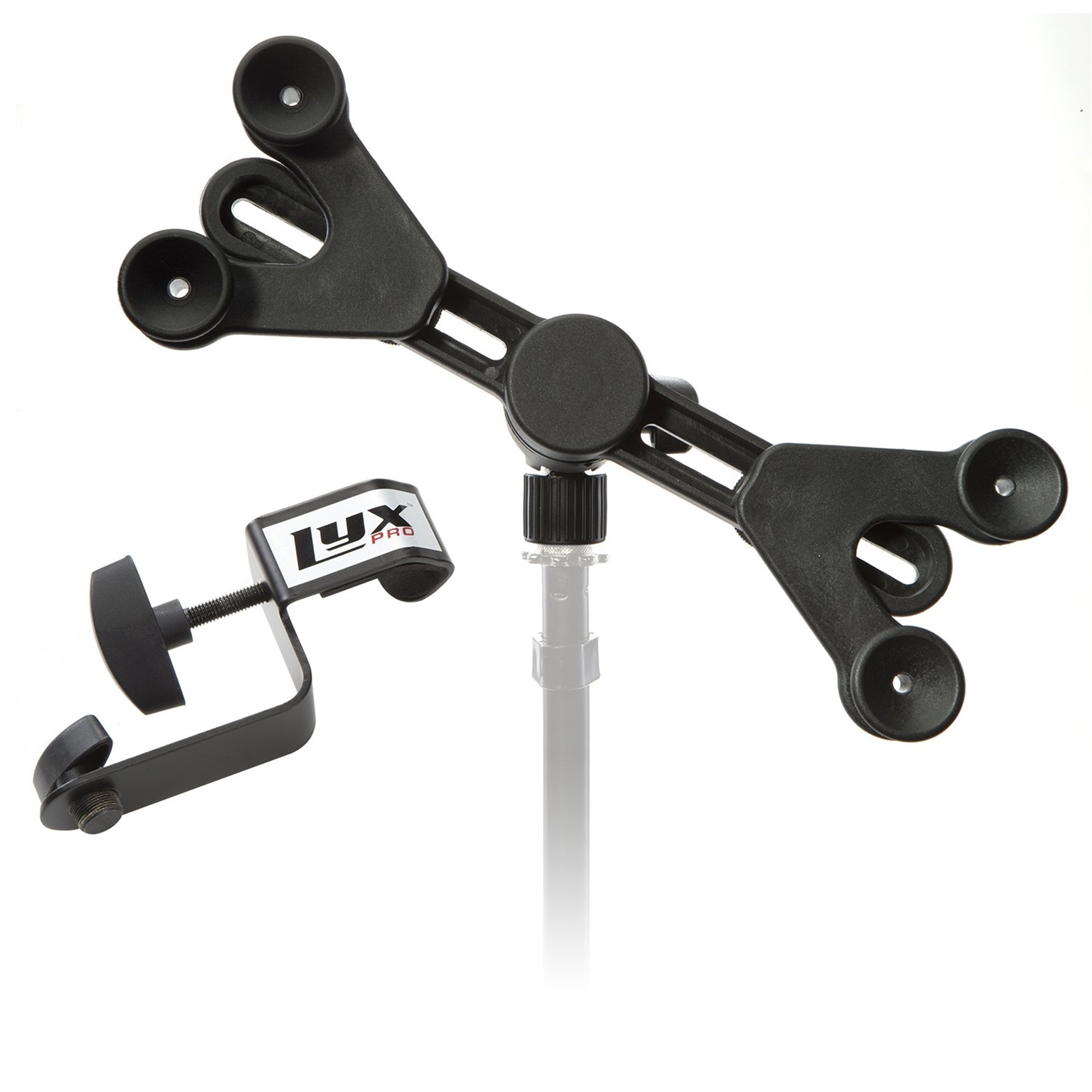 LyxPro Microphone Stand with Adjustable 360 Degree Swivel for Tablet ...