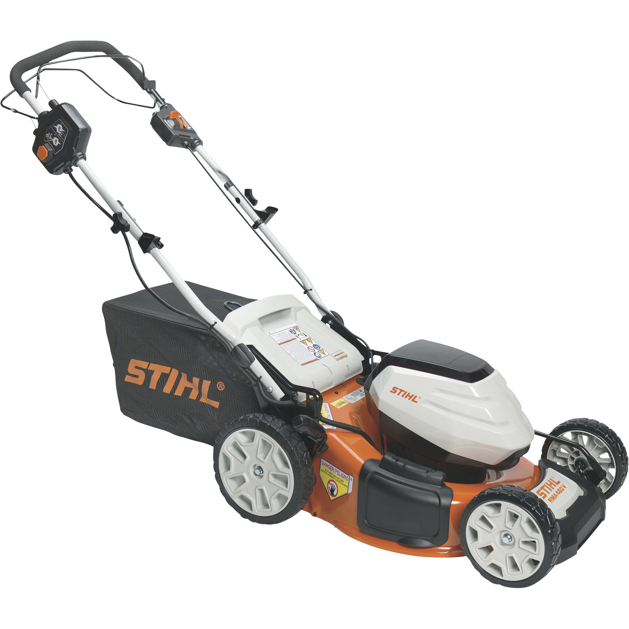 Stihl Walk-Behind Cordless Lawn Mower Kit, 19Inch Deck, 36 Volts, Model RMA 460