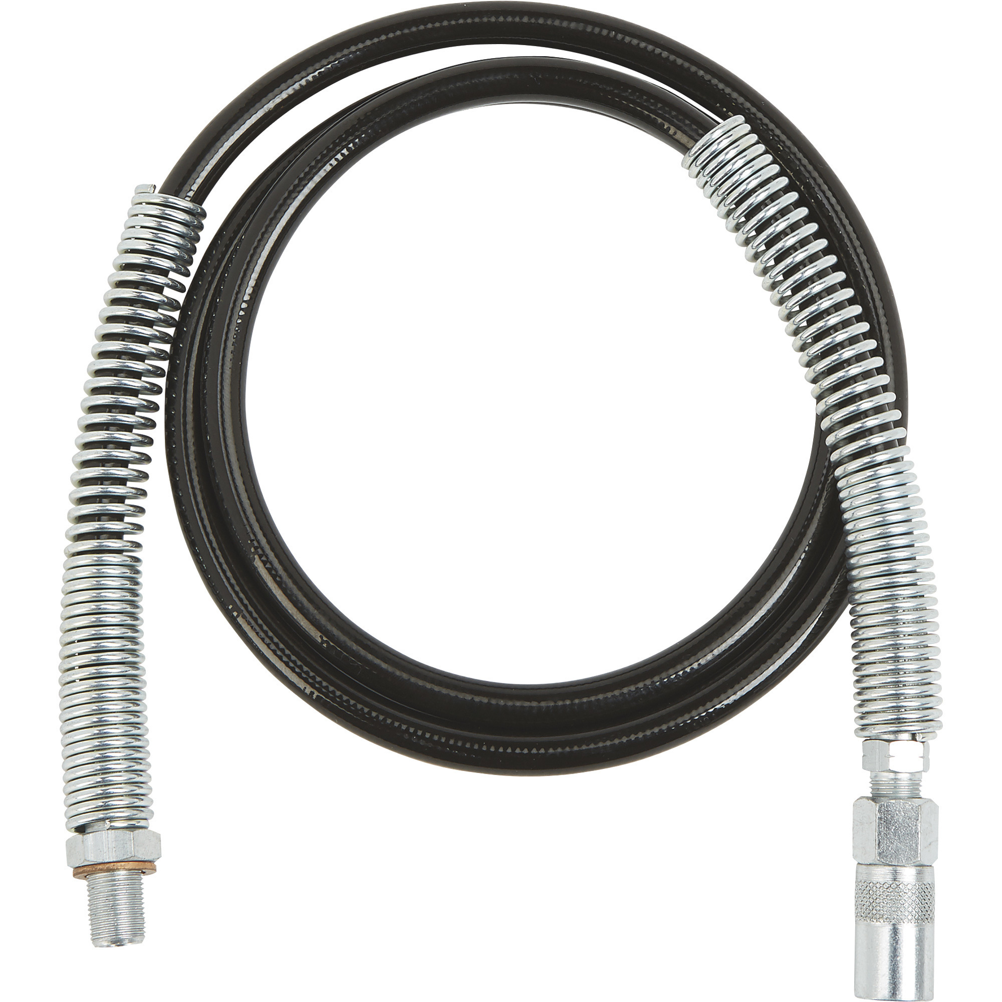 Roughneck Grease Gun Hose with Coupler, 48Inch, 6000 PSI