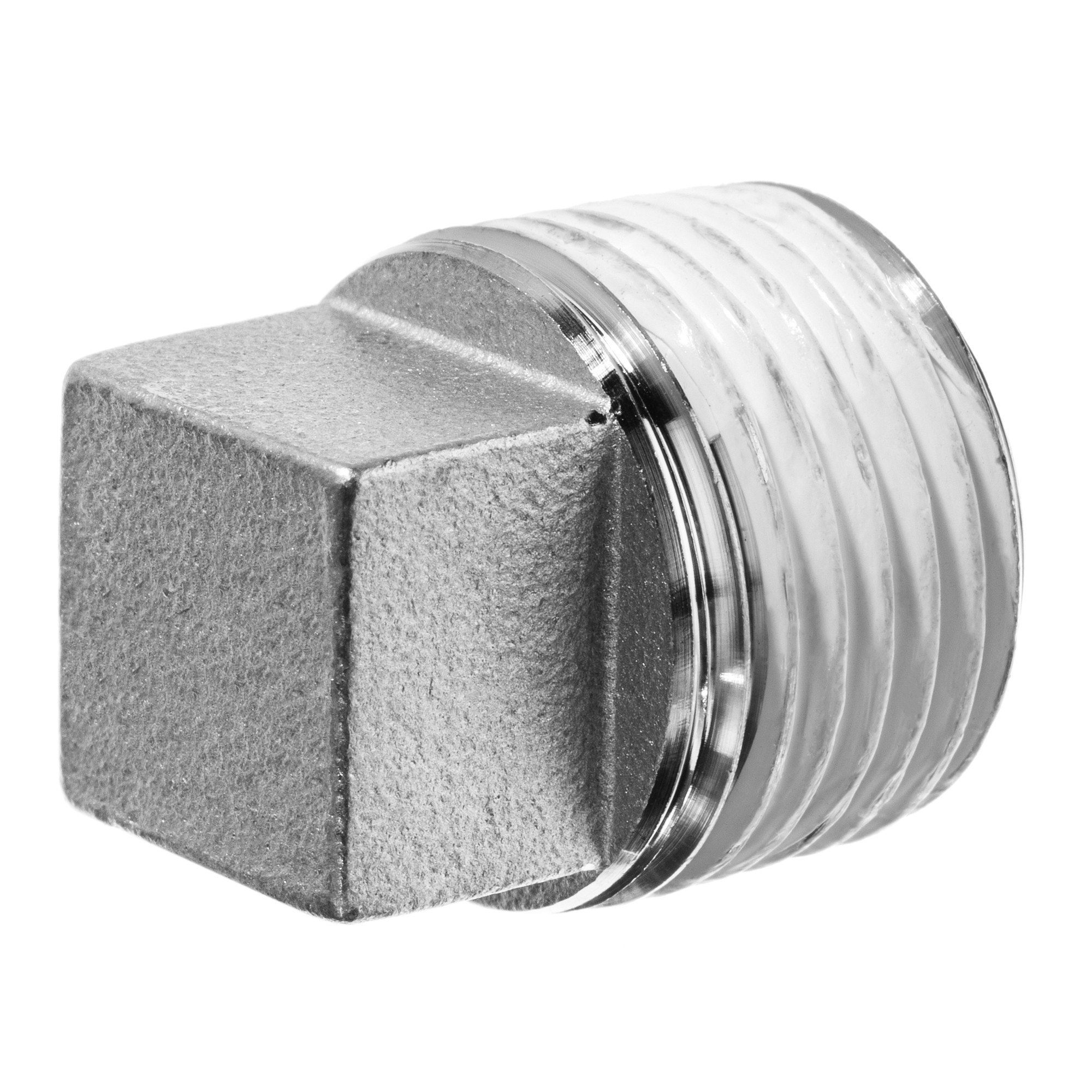 Pipe Fitting w/ Thread Sealant - 316 Stainless Steel - Class 150 ...