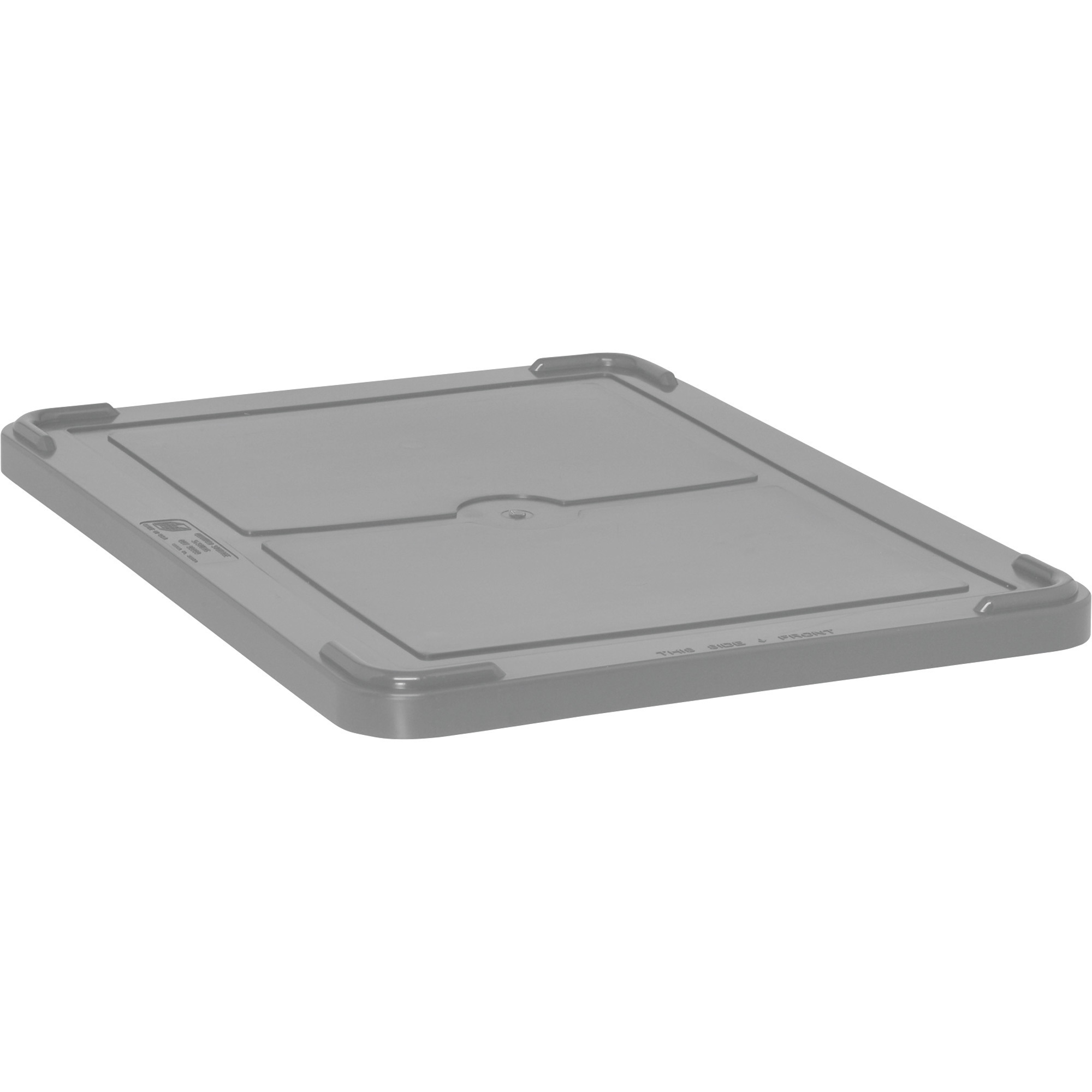 Quantum Covers for Dividable Grid Container, 3-Pack, 22 1/2Inch W x 17 1/2Inch D x 1Inch H, Gray, Fits Item# 275604, Model COV93000GYCS