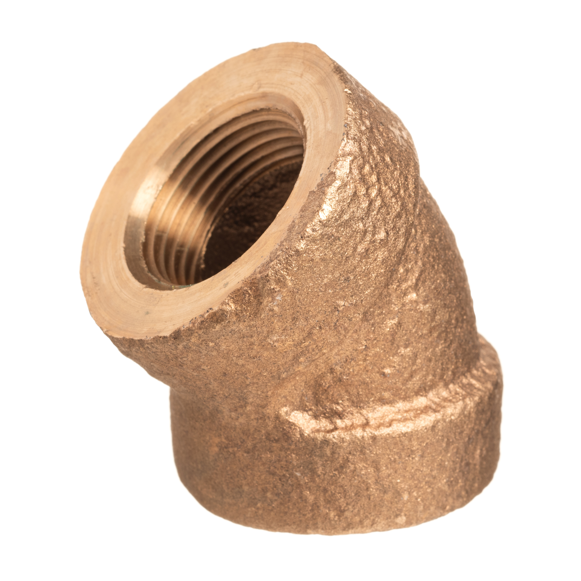 Pipe Fitting - Brass - Class 250 - 45 Degree Elbow - 1-1/2\